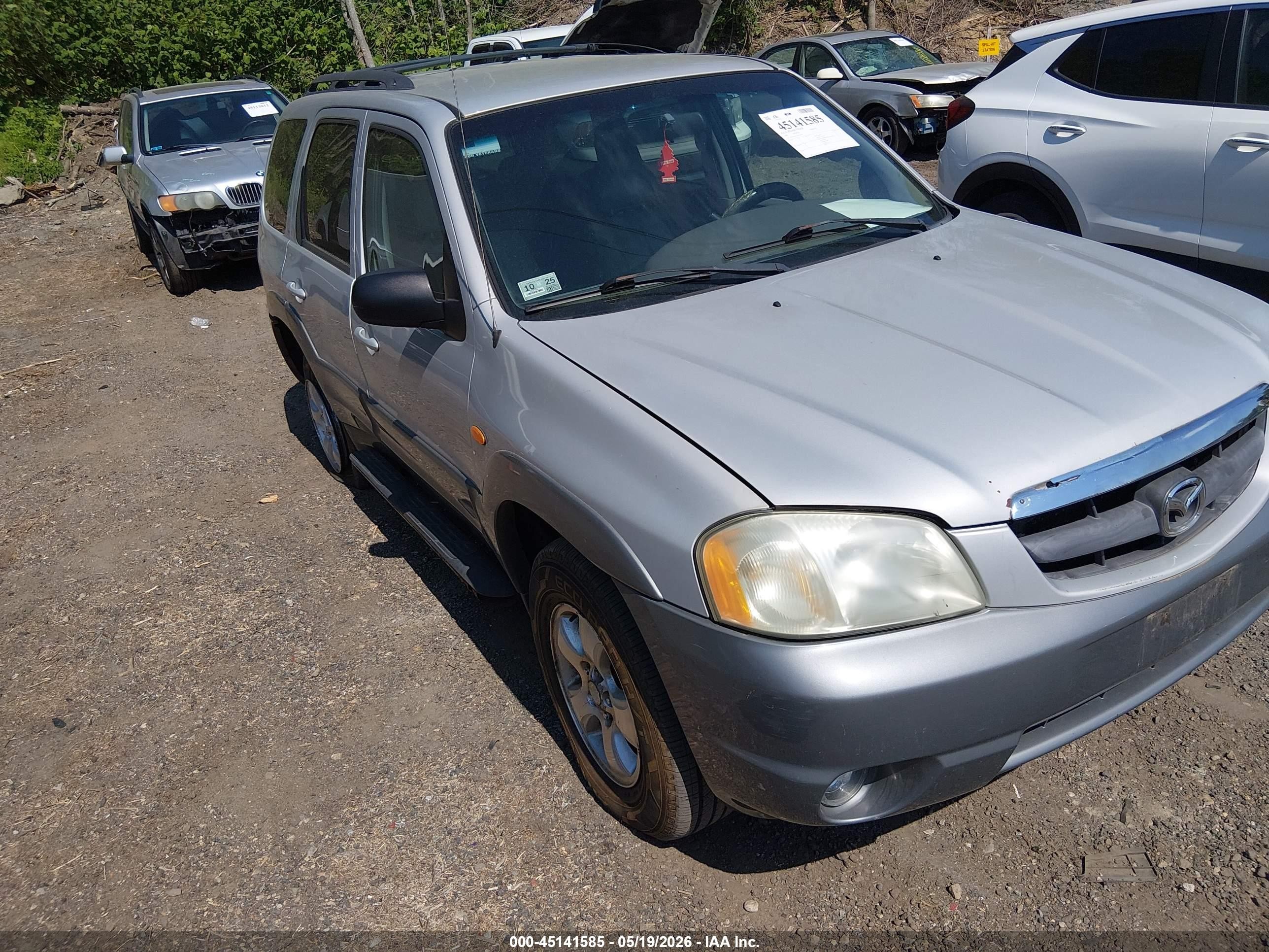2002 Mazda Tribute Es V6/lx V6 Серебряный vin: 4F2YU08152KM36919