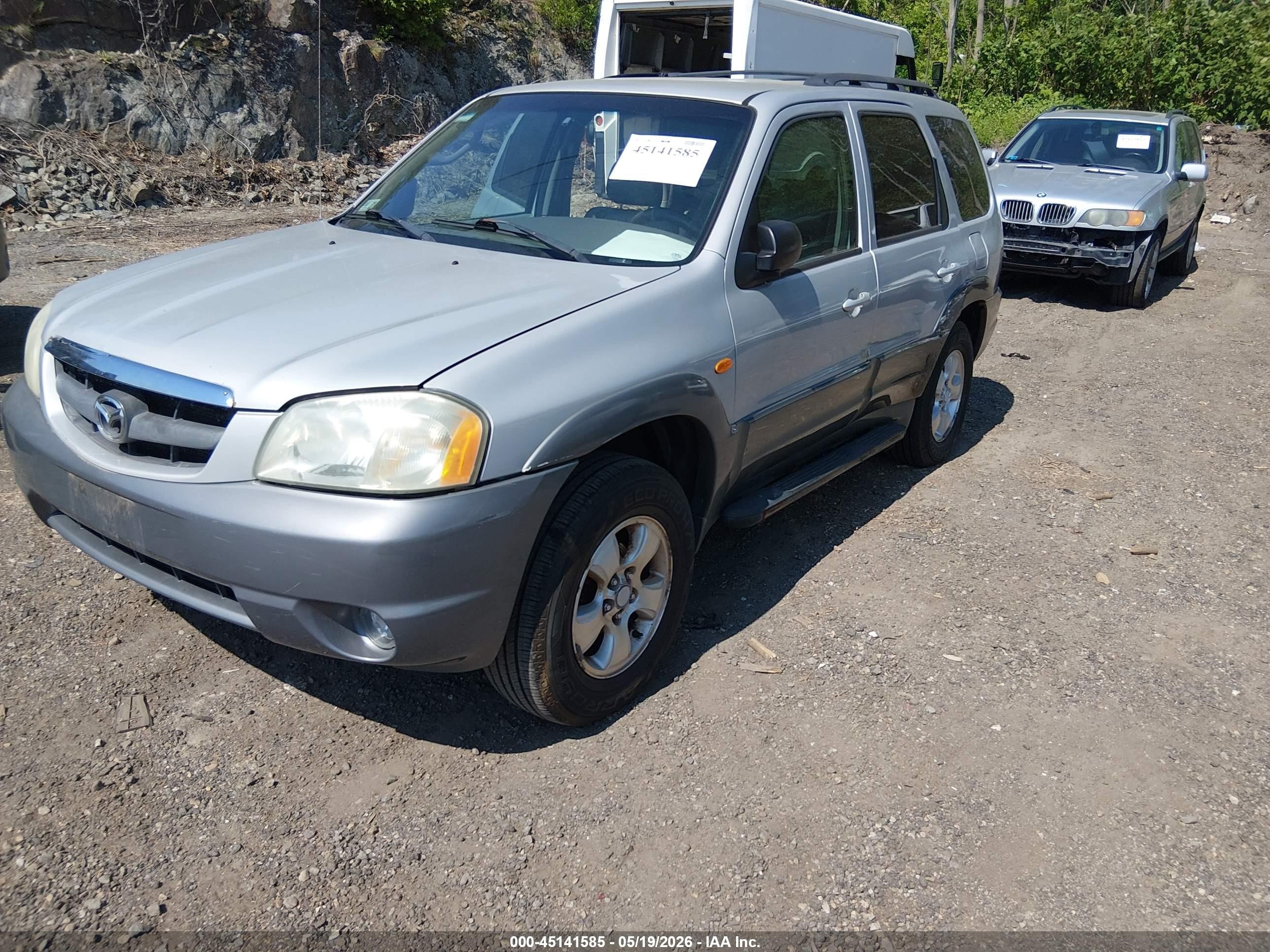 2002 Mazda Tribute Es V6/lx V6 Серебряный vin: 4F2YU08152KM36919