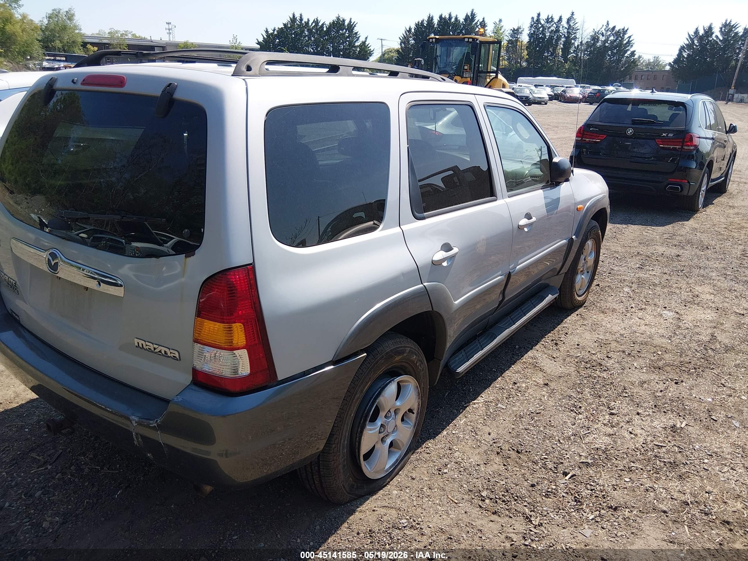 2002 Mazda Tribute Es V6/lx V6 Серебряный vin: 4F2YU08152KM36919