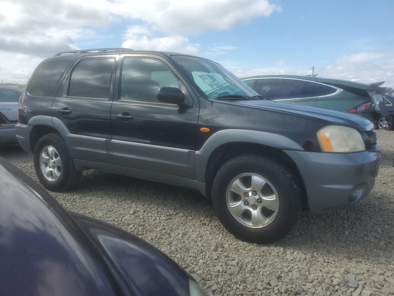 2001 Mazda Tribute Lx Black vin: 4F2YU08161KM50410