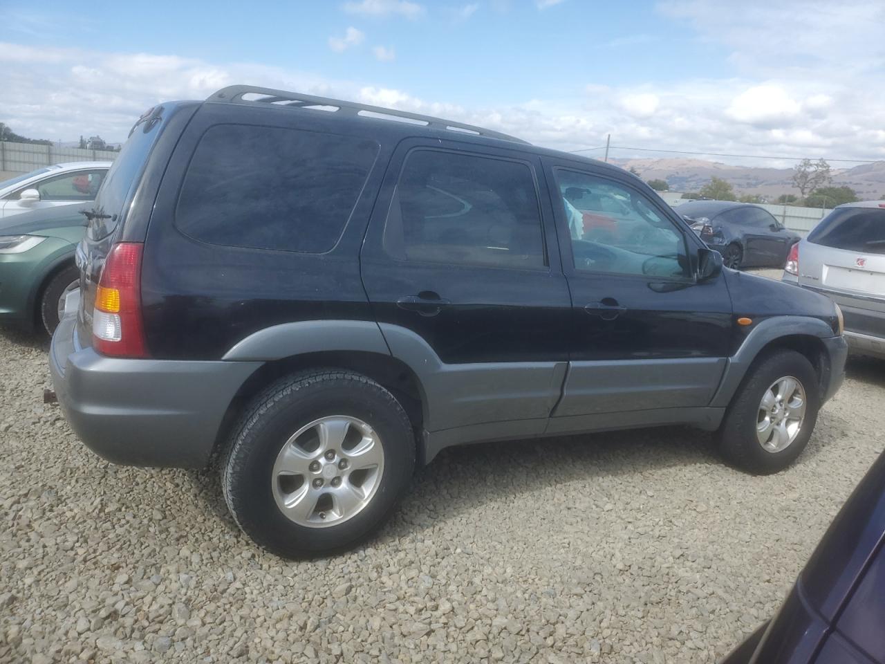 2001 Mazda Tribute Lx Black vin: 4F2YU08161KM50410