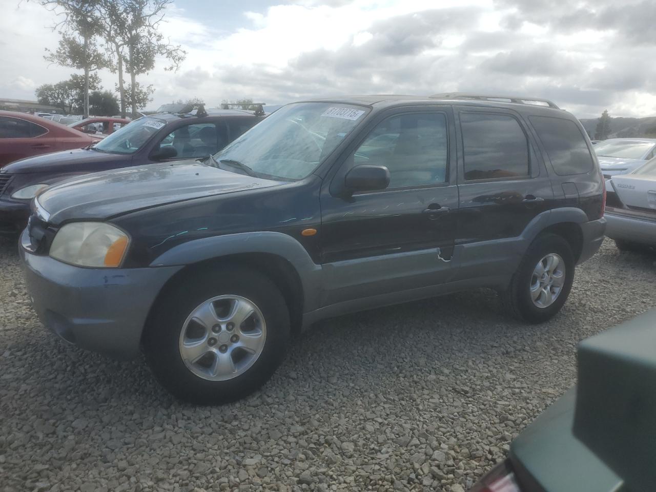 2001 Mazda Tribute Lx Black vin: 4F2YU08161KM50410