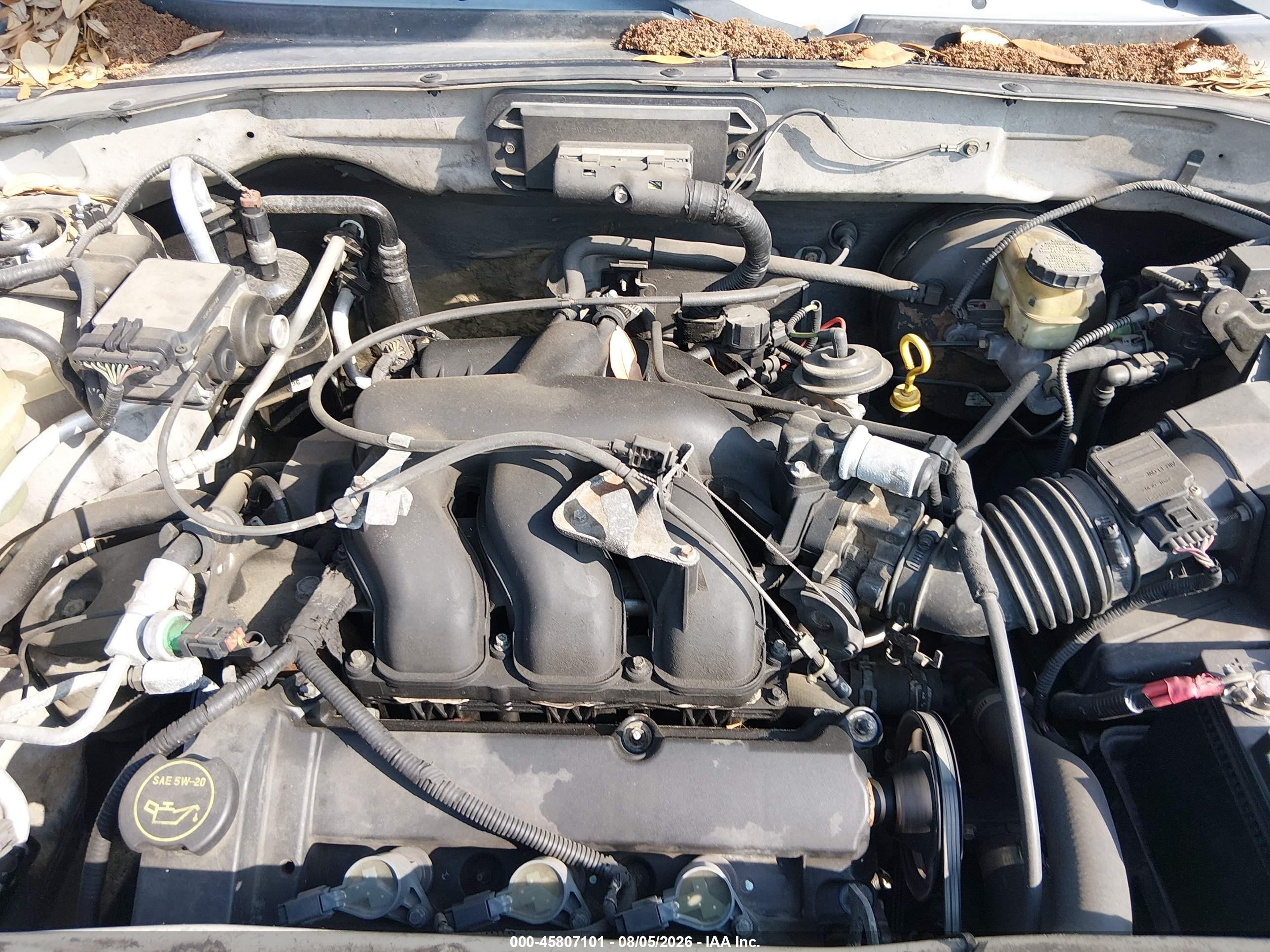 2001 Mazda Tribute Es V6/lx V6 Gray vin: 4F2YU08191KM13223