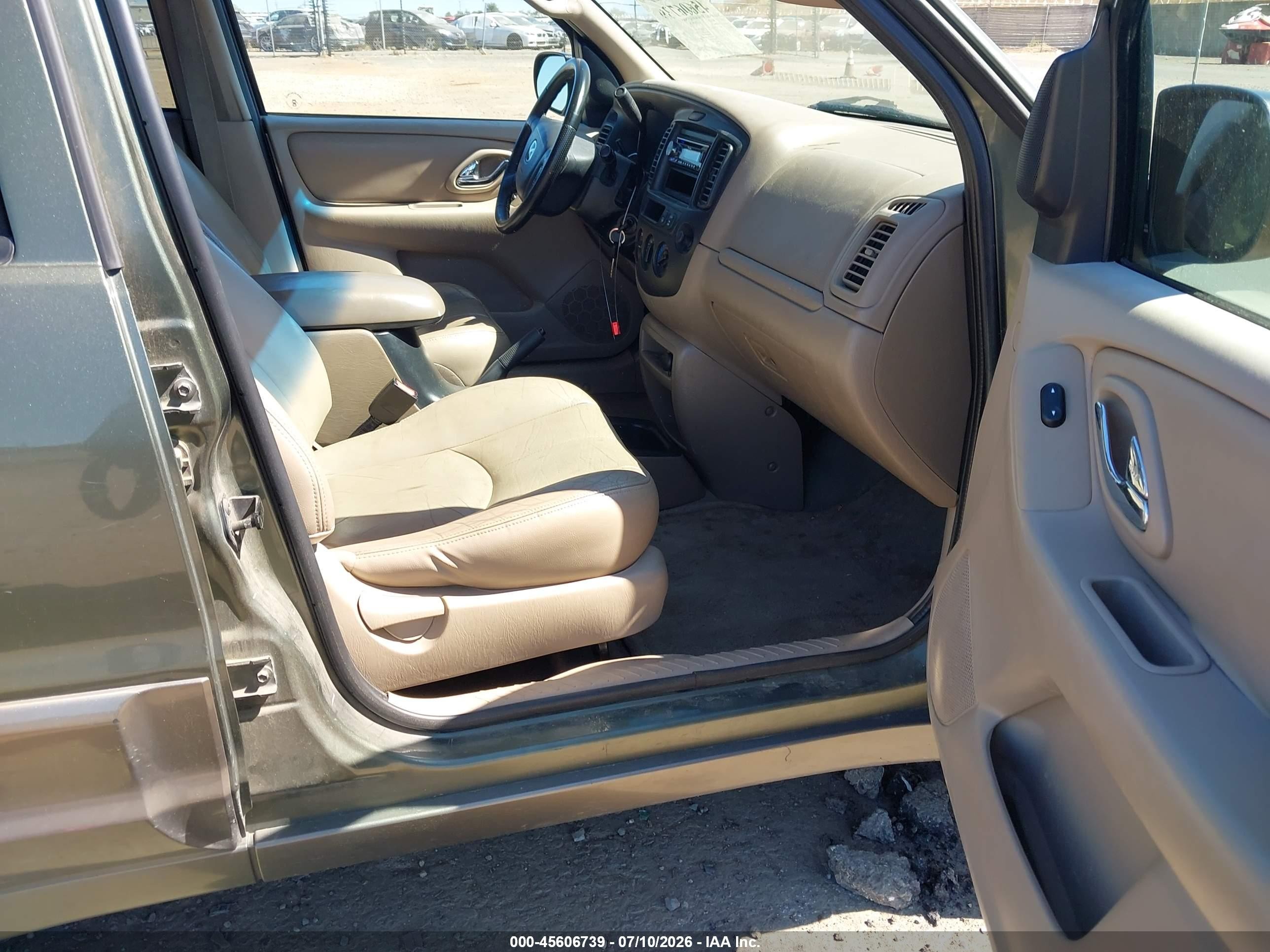 2002 Mazda Tribute Es V6/lx V6 Зеленый vin: 4F2YU081X2KM45017
