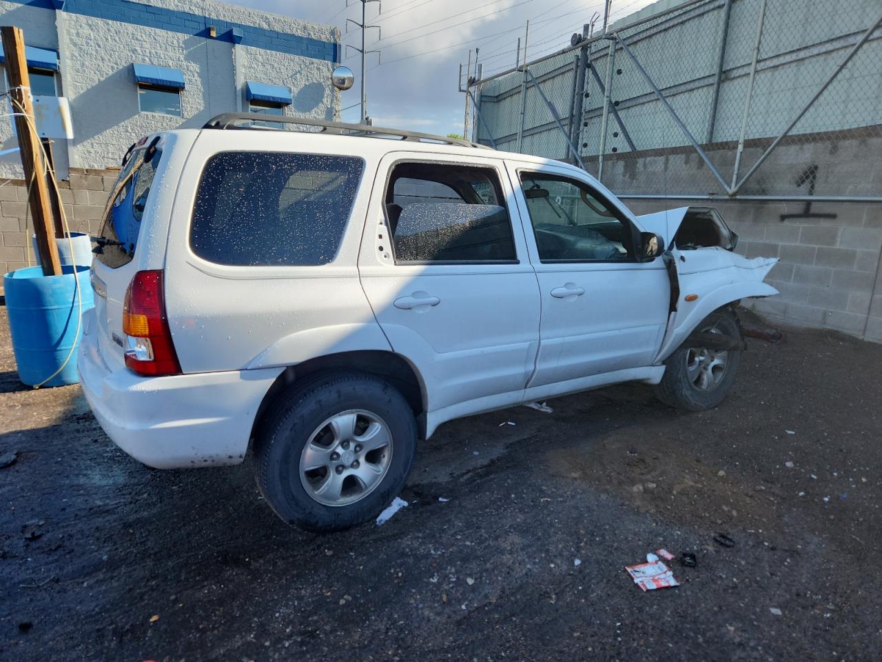 2002 Mazda Tribute Белый vin: 4F2YU09102KM51326