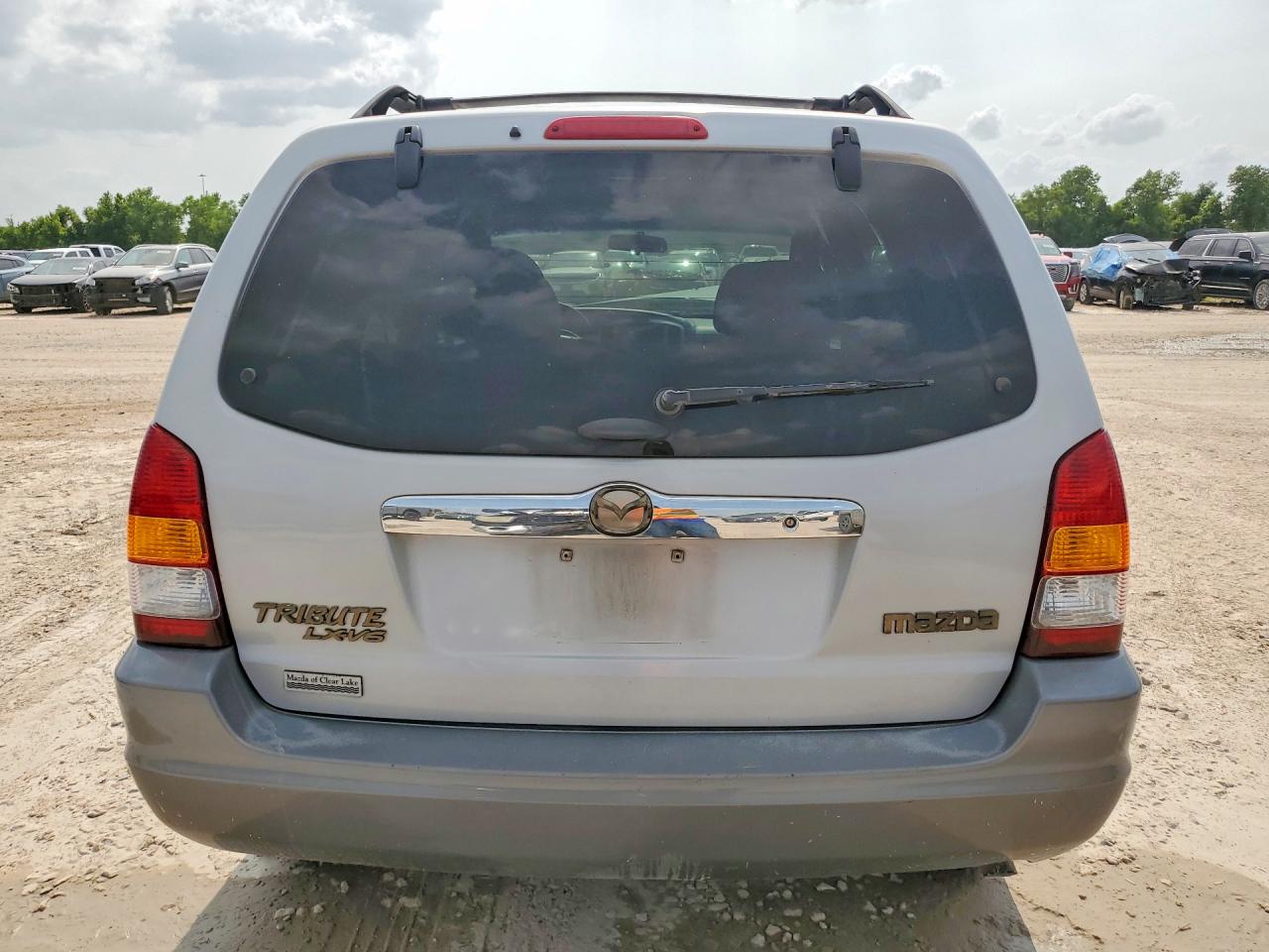 2002 Mazda Tribute Lx Silver vin: 4F2YU09112KM34583