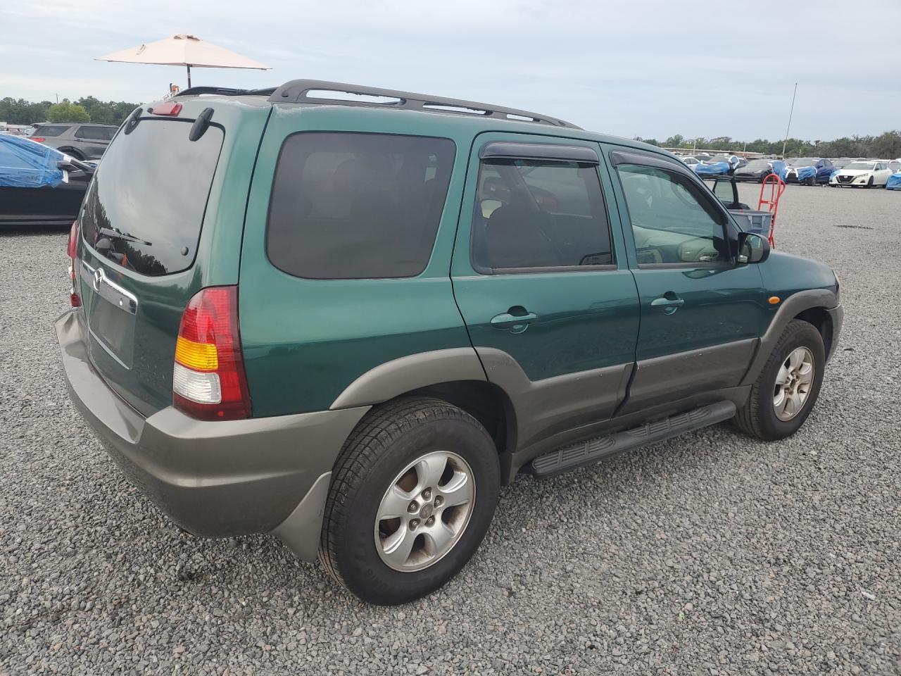 2001 Mazda Tribute Lx Green vin: 4F2YU09121KM24580