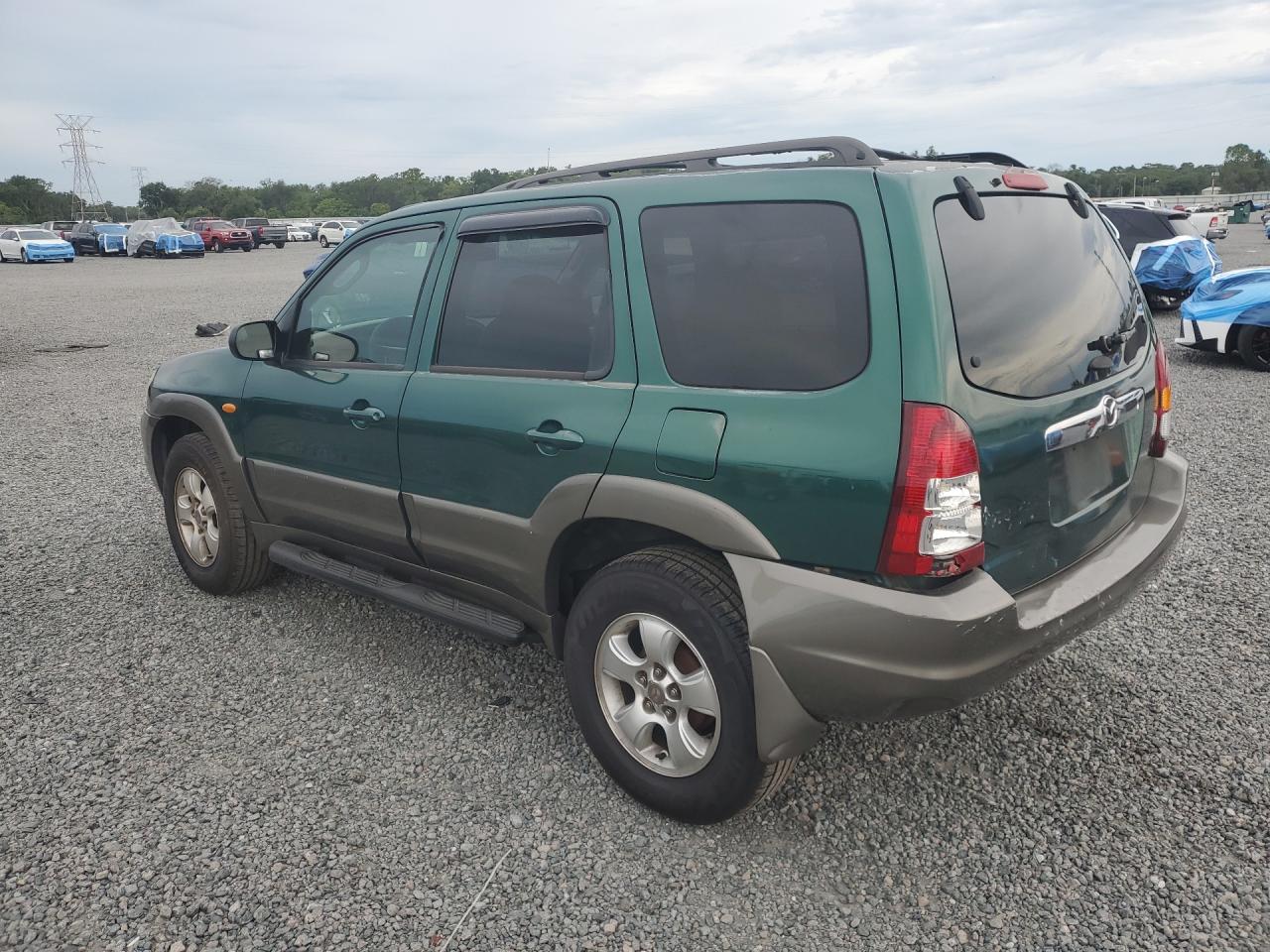 2001 Mazda Tribute Lx Green vin: 4F2YU09121KM24580