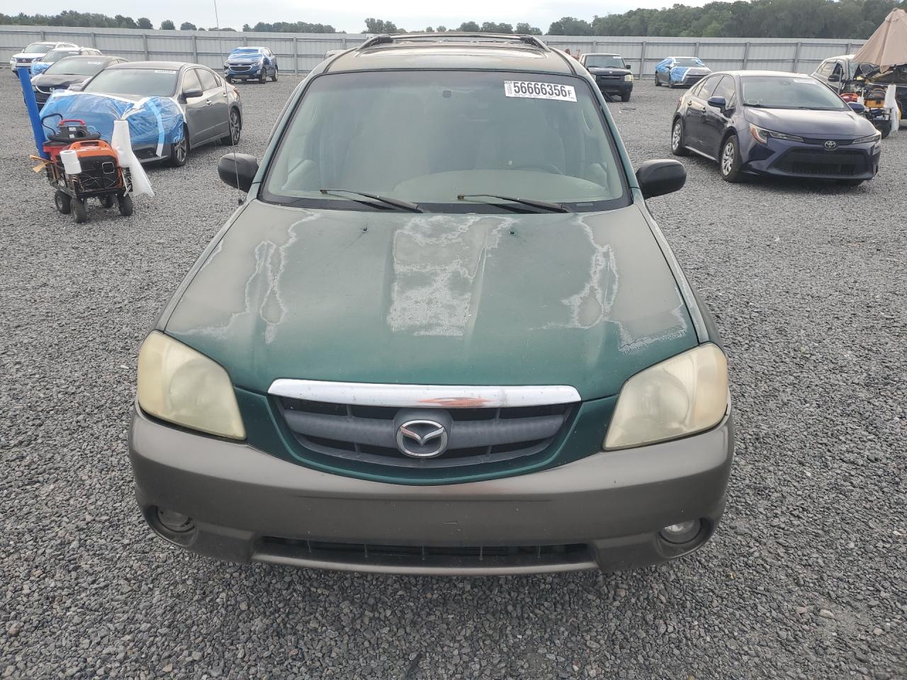 2001 Mazda Tribute Lx Green vin: 4F2YU09121KM24580