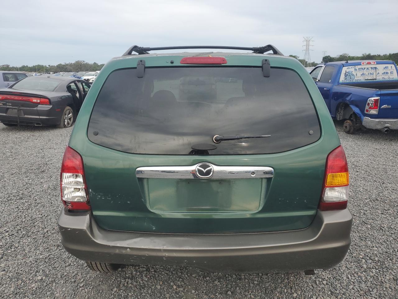 2001 Mazda Tribute Lx Green vin: 4F2YU09121KM24580