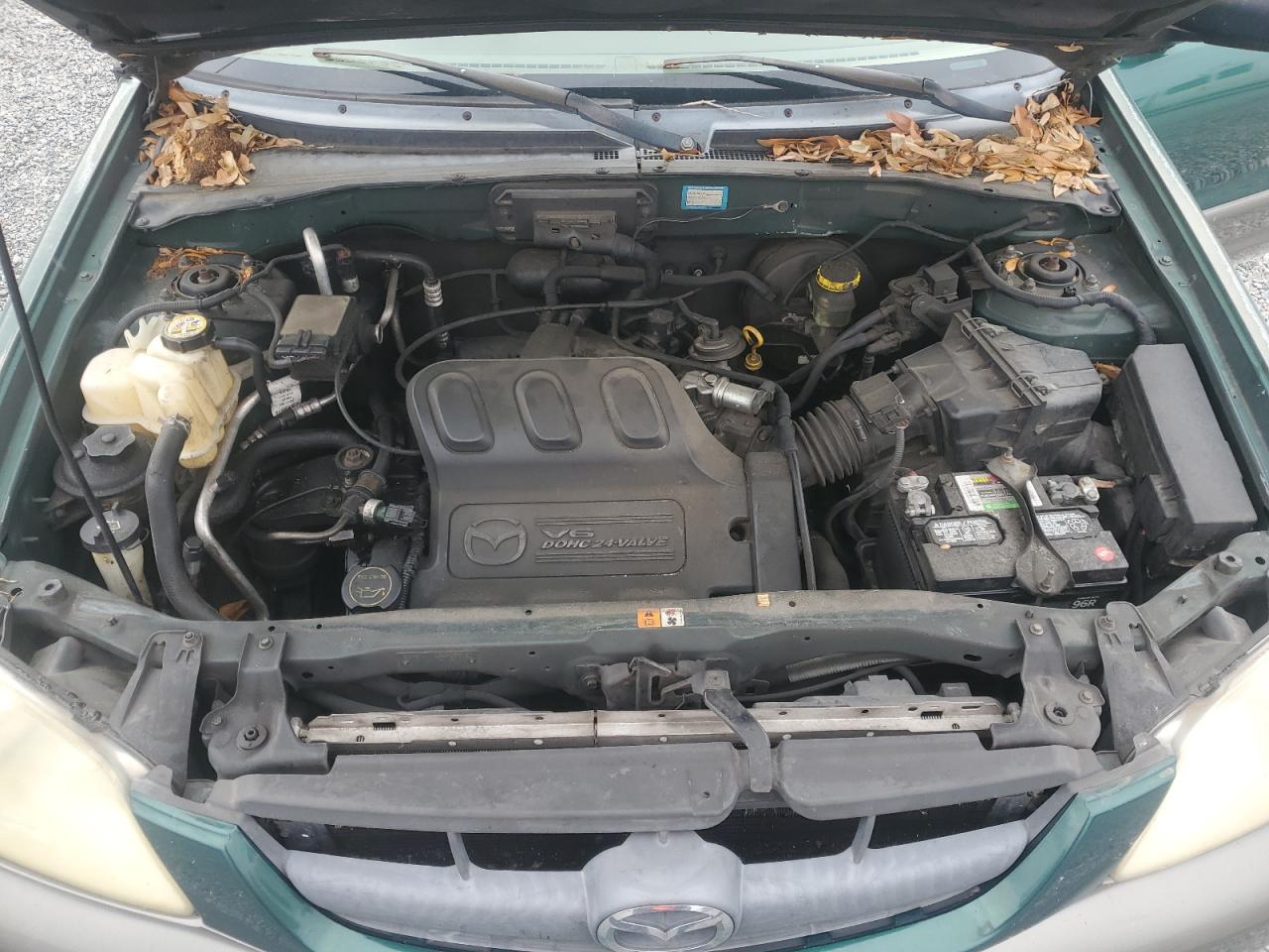 2001 Mazda Tribute Lx Green vin: 4F2YU09121KM24580