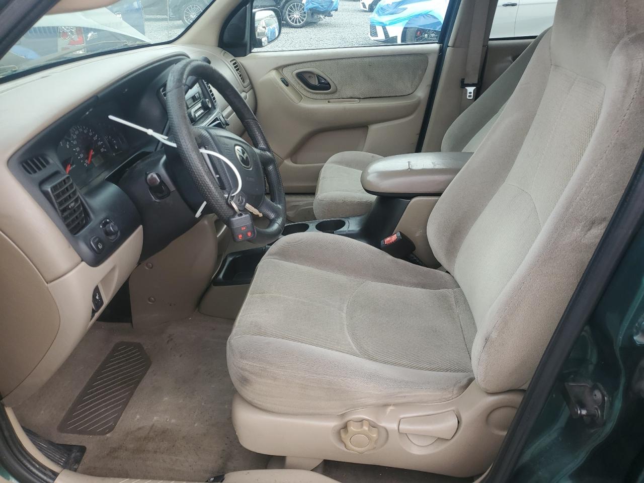 2001 Mazda Tribute Lx Green vin: 4F2YU09121KM24580
