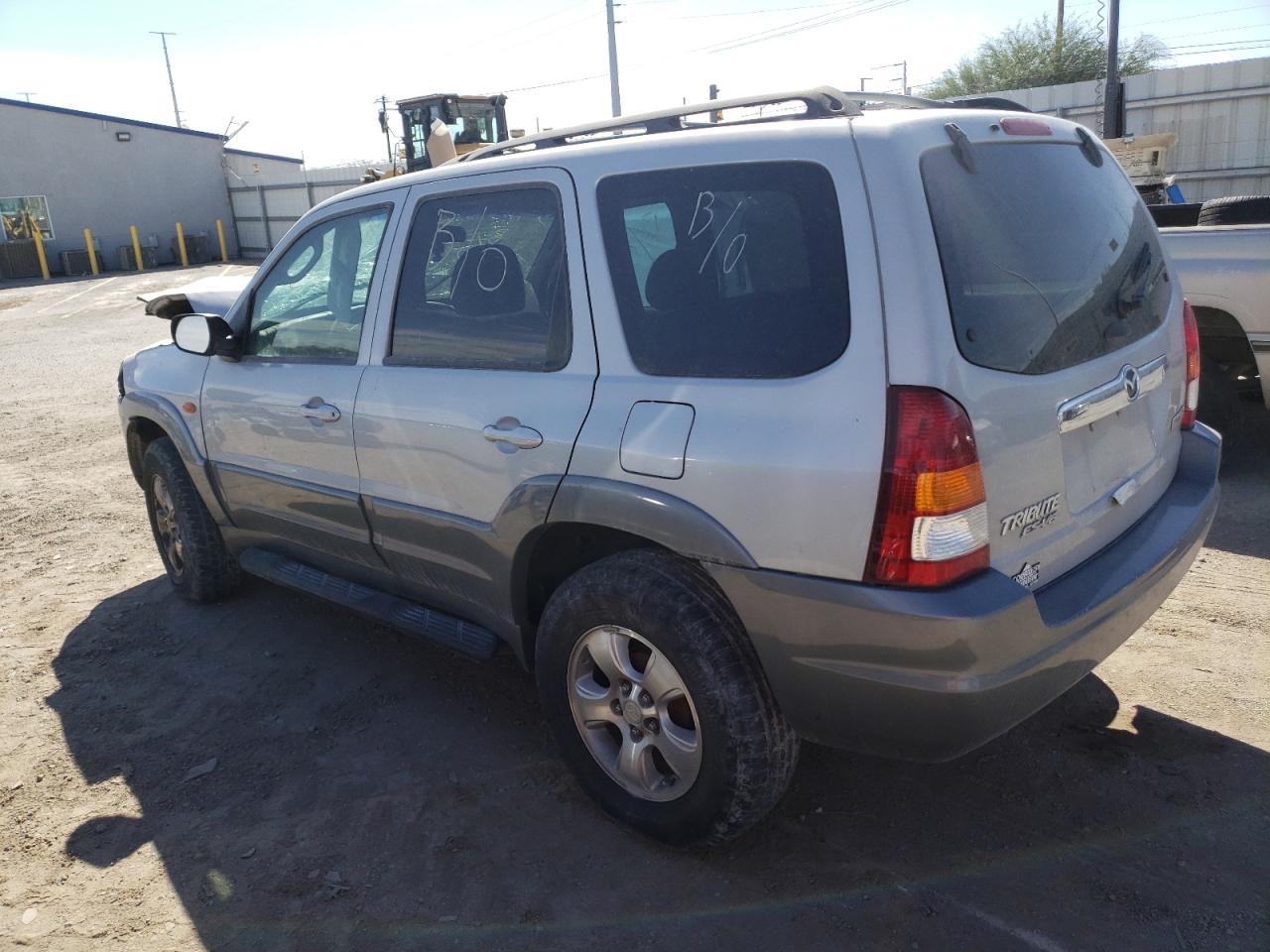 2002 Mazda Tribute Lx Silver vin: 4F2YU09132KM66578