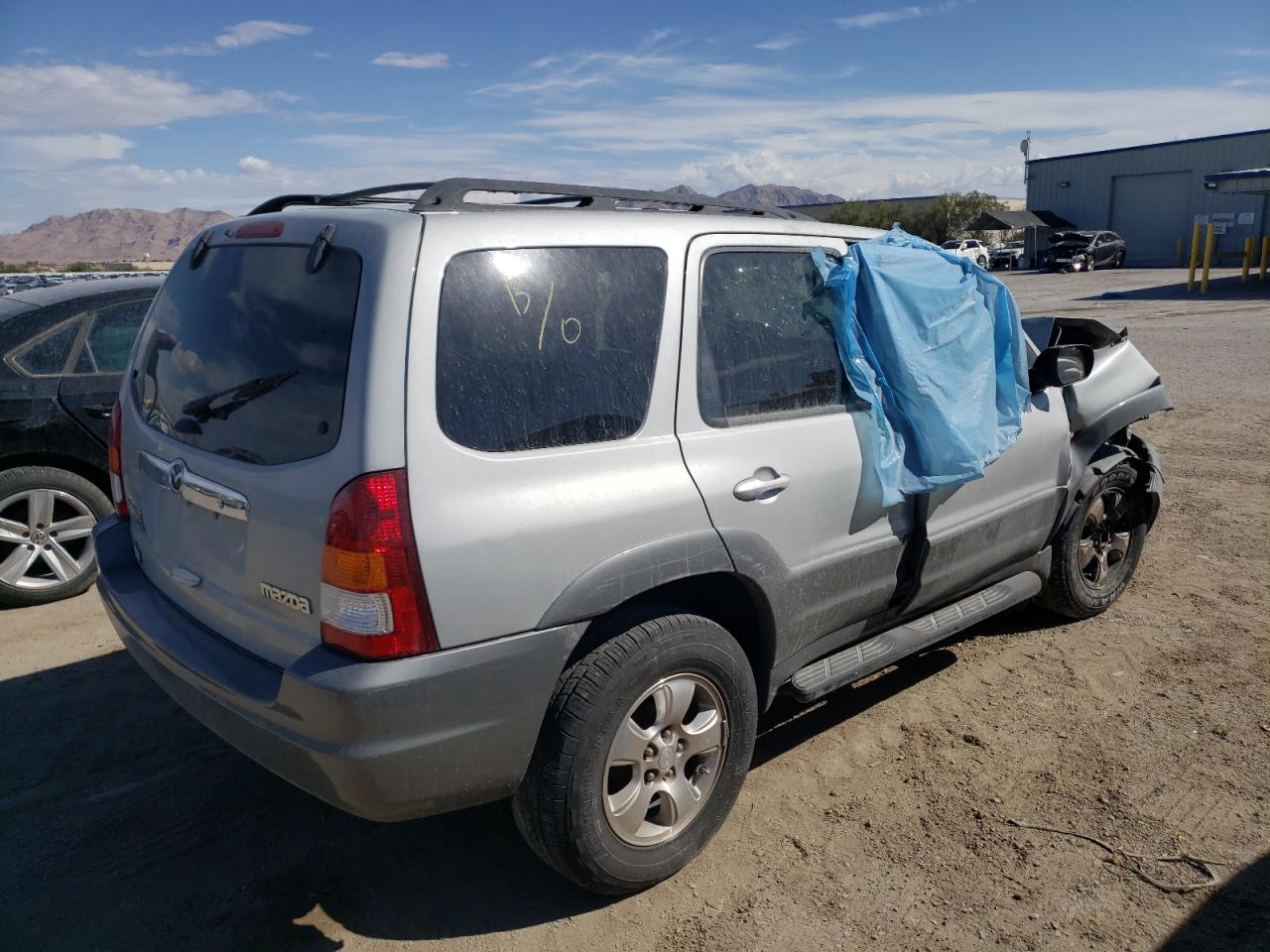 2002 Mazda Tribute Lx Silver vin: 4F2YU09132KM66578