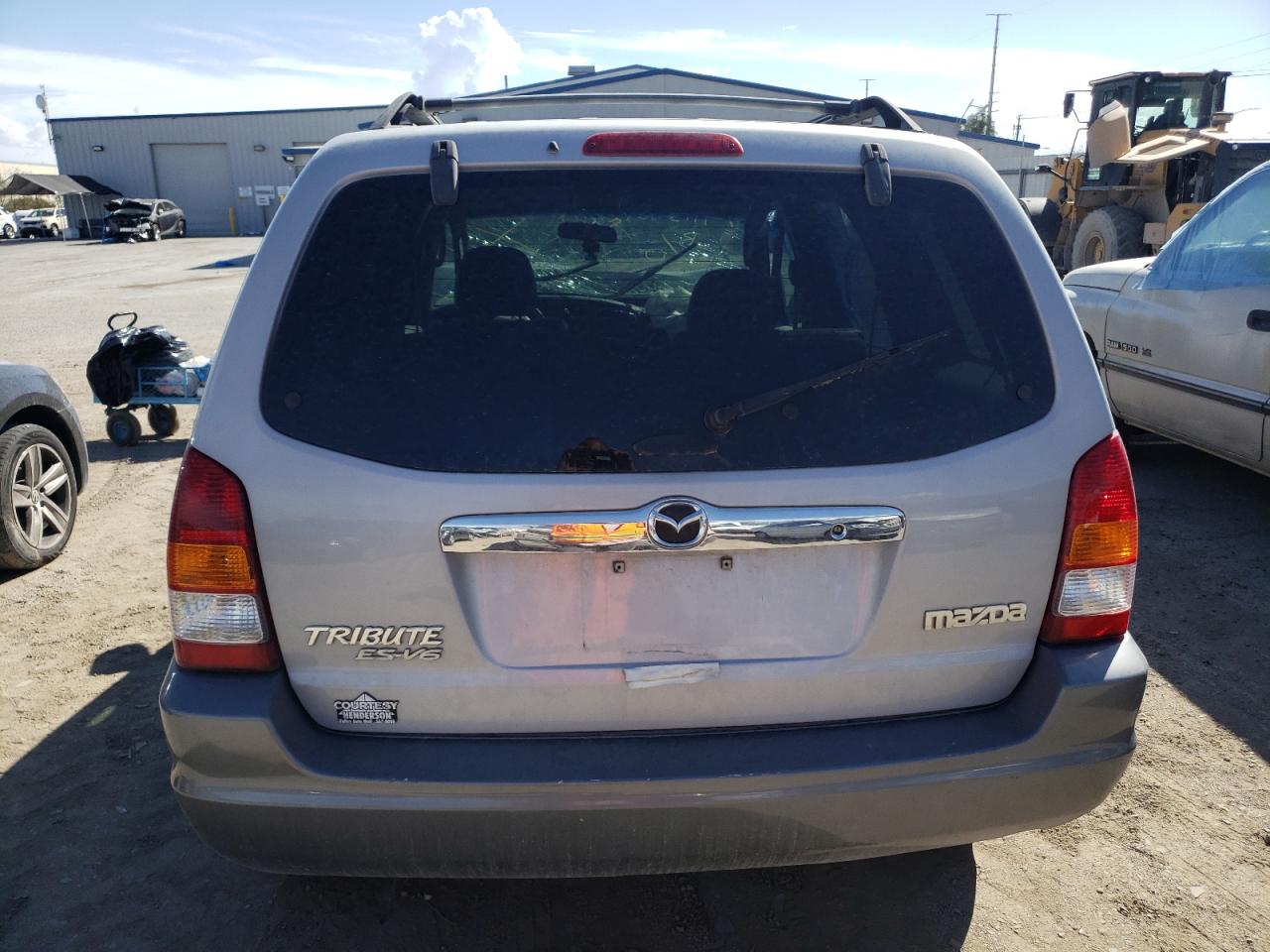 2002 Mazda Tribute Lx Silver vin: 4F2YU09132KM66578