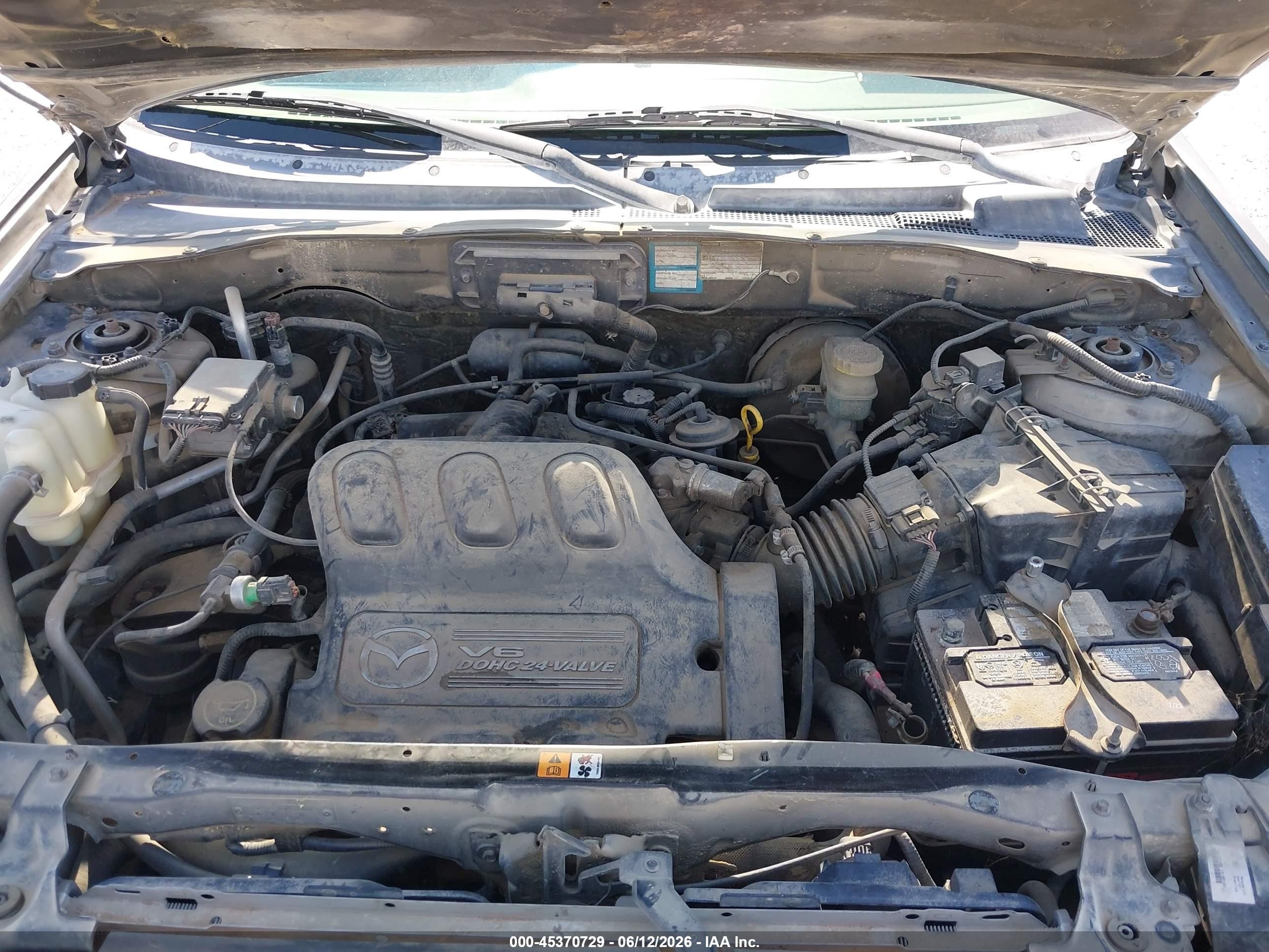 2001 Mazda Tribute Es V6/lx V6 Черный vin: 4F2YU09151KM00628