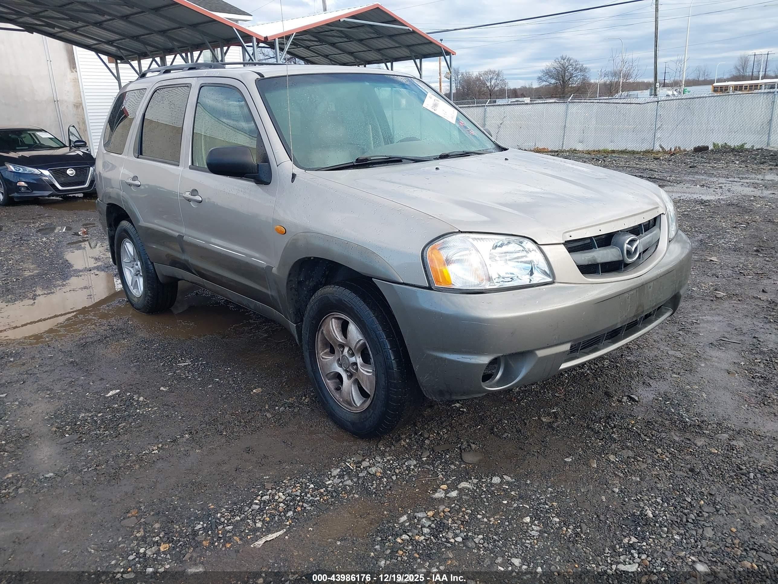 2002 Mazda Tribute Es V6/lx V6 Gray vin: 4F2YU09152KM55372