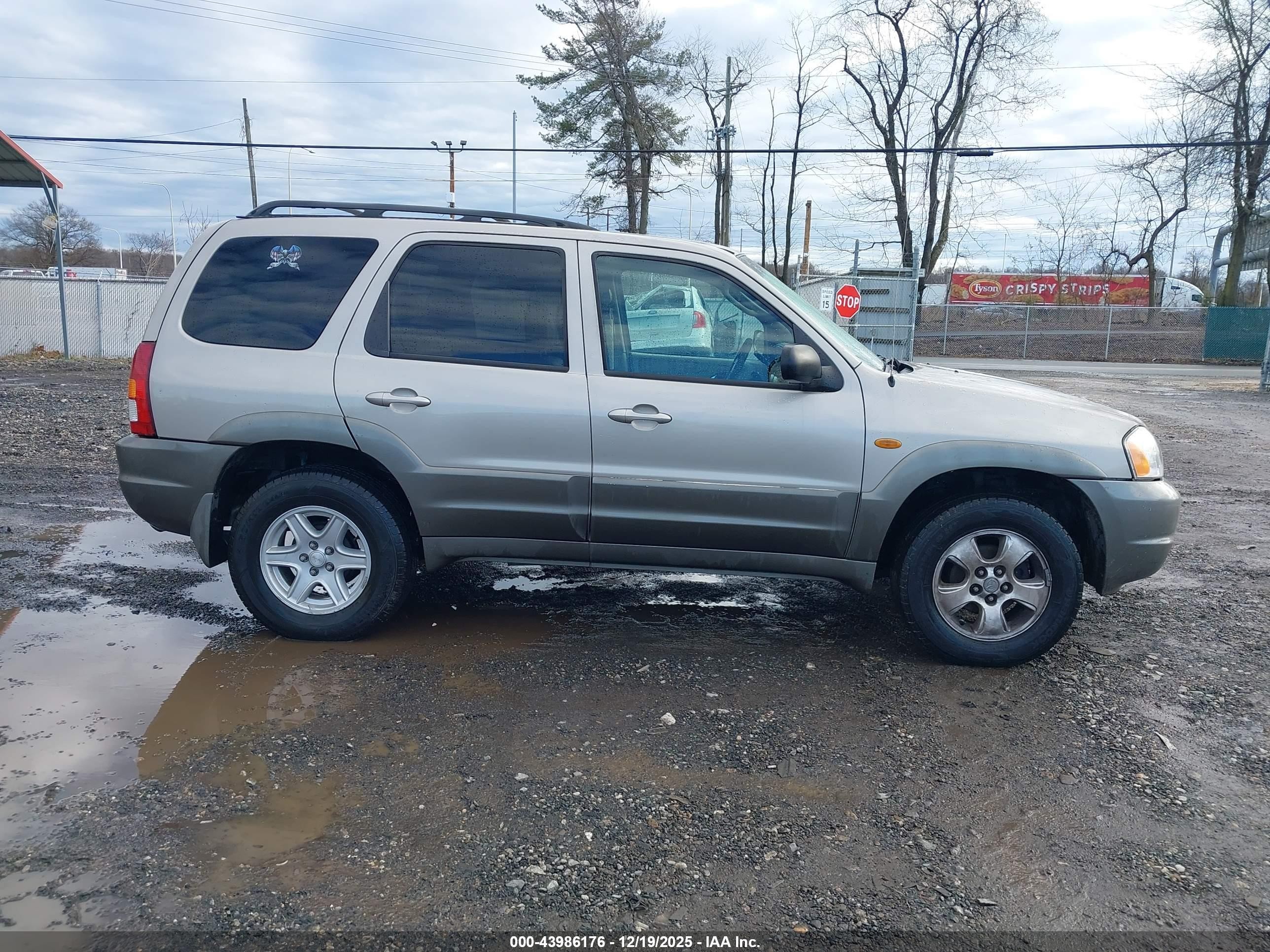 2002 Mazda Tribute Es V6/lx V6 Gray vin: 4F2YU09152KM55372