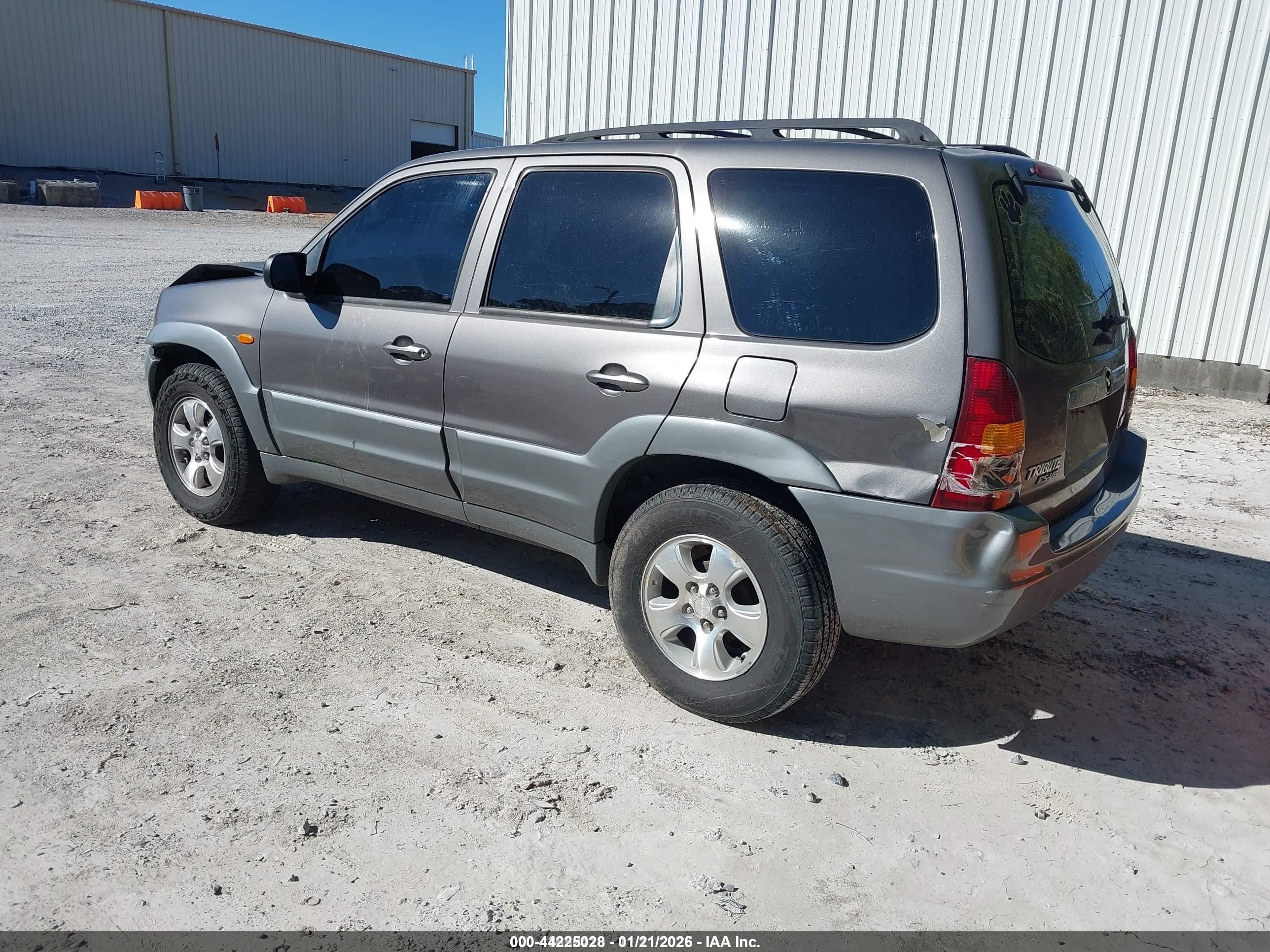 2002 Mazda Tribute Es V6/lx V6 Серый vin: 4F2YU09152KM62239