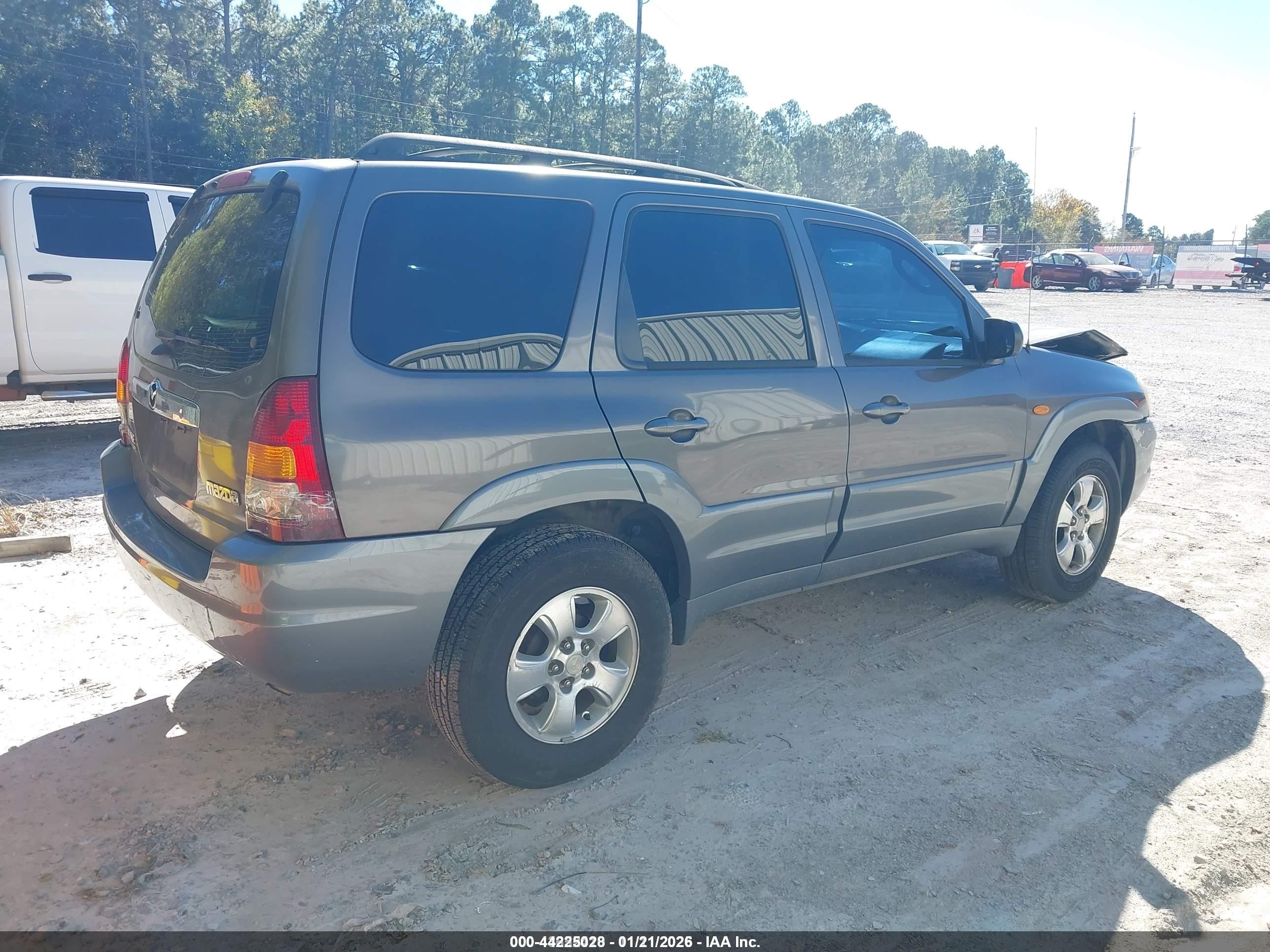2002 Mazda Tribute Es V6/lx V6 Серый vin: 4F2YU09152KM62239
