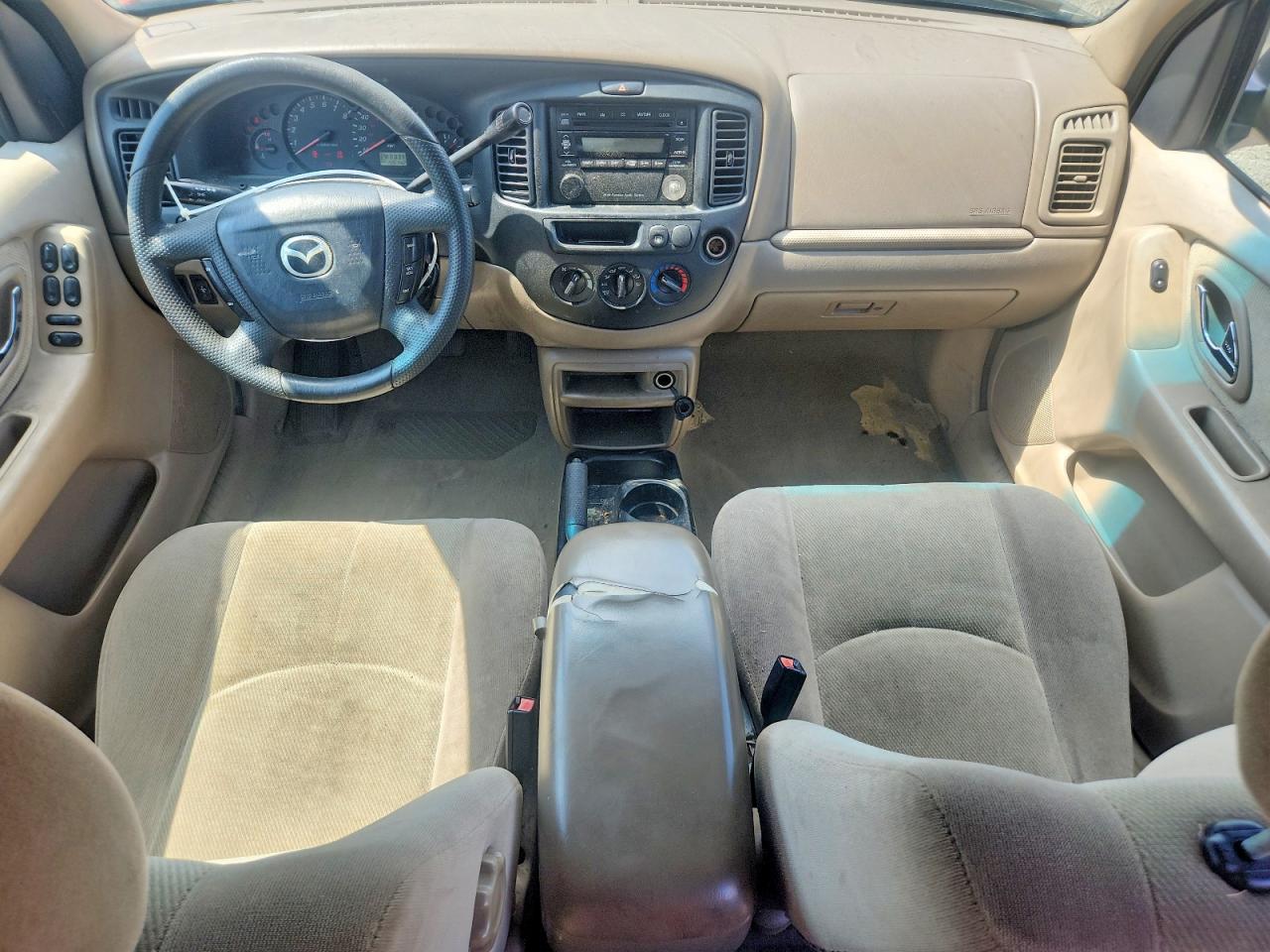 2002 Mazda Tribute Lx Серый vin: 4F2YU09162KM50195