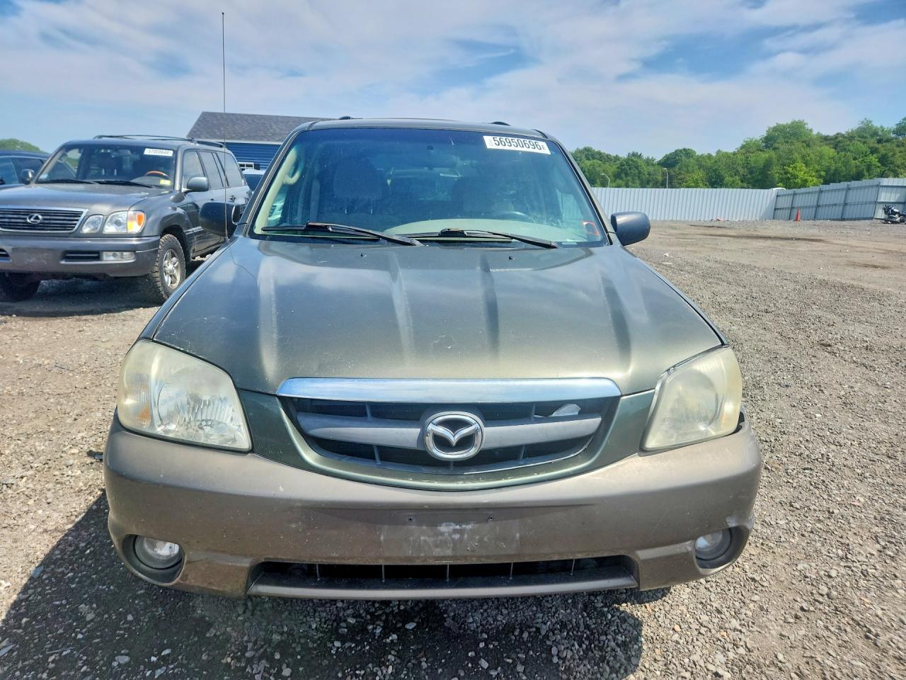 2002 Mazda Tribute Lx Серый vin: 4F2YU09162KM50195