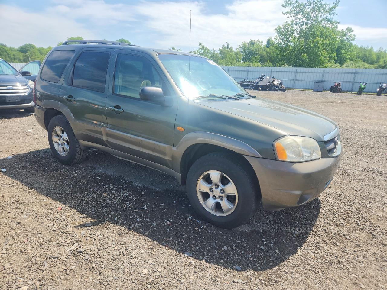 2002 Mazda Tribute Lx Серый vin: 4F2YU09162KM50195