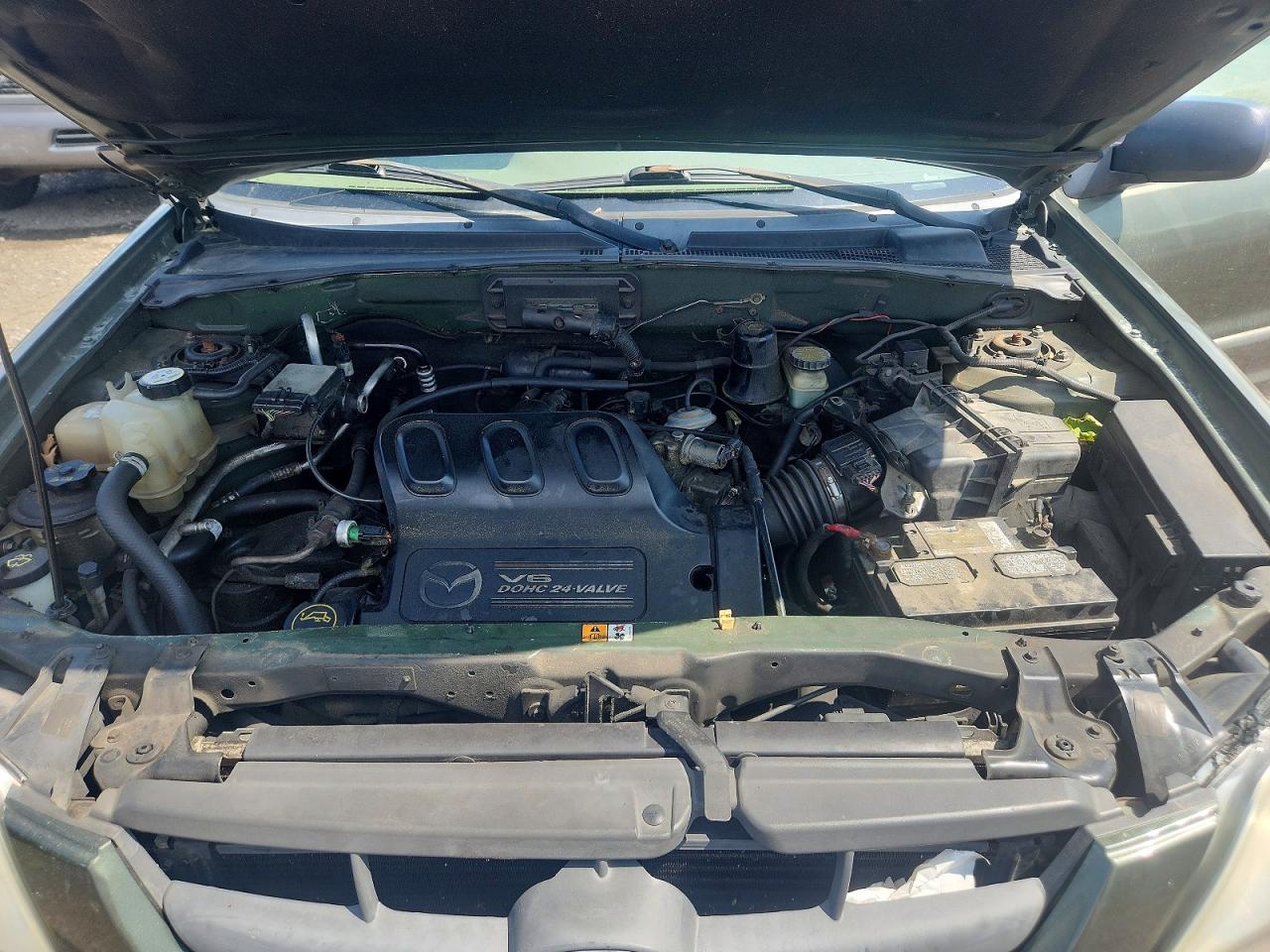 2002 Mazda Tribute Lx Серый vin: 4F2YU09162KM50195