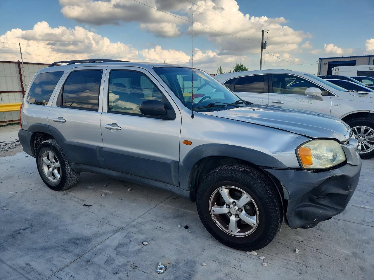 2005 Mazda Tribute I Серебряный vin: 4F2YZ02Z35KM17743