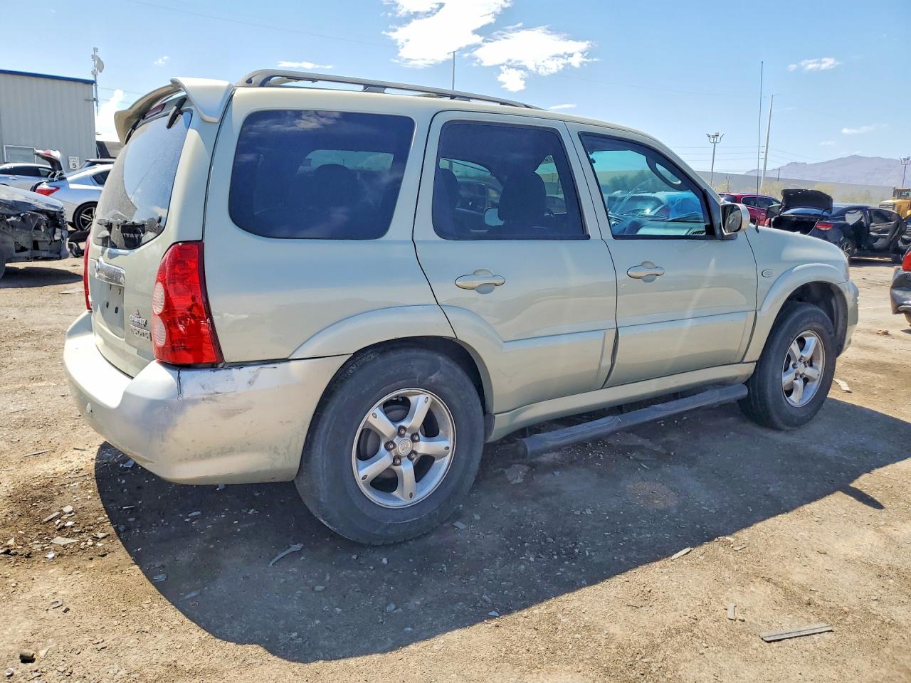2005 Mazda Tribute I Green vin: 4F2YZ02Z35KM52380