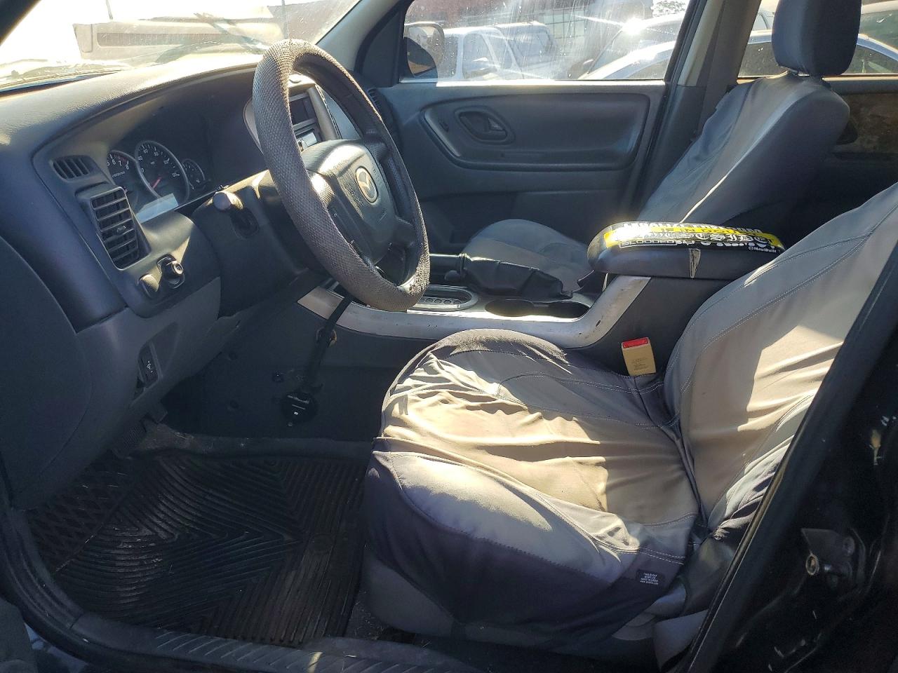 2006 Mazda Tribute I Black vin: 4F2YZ02Z46KM04470