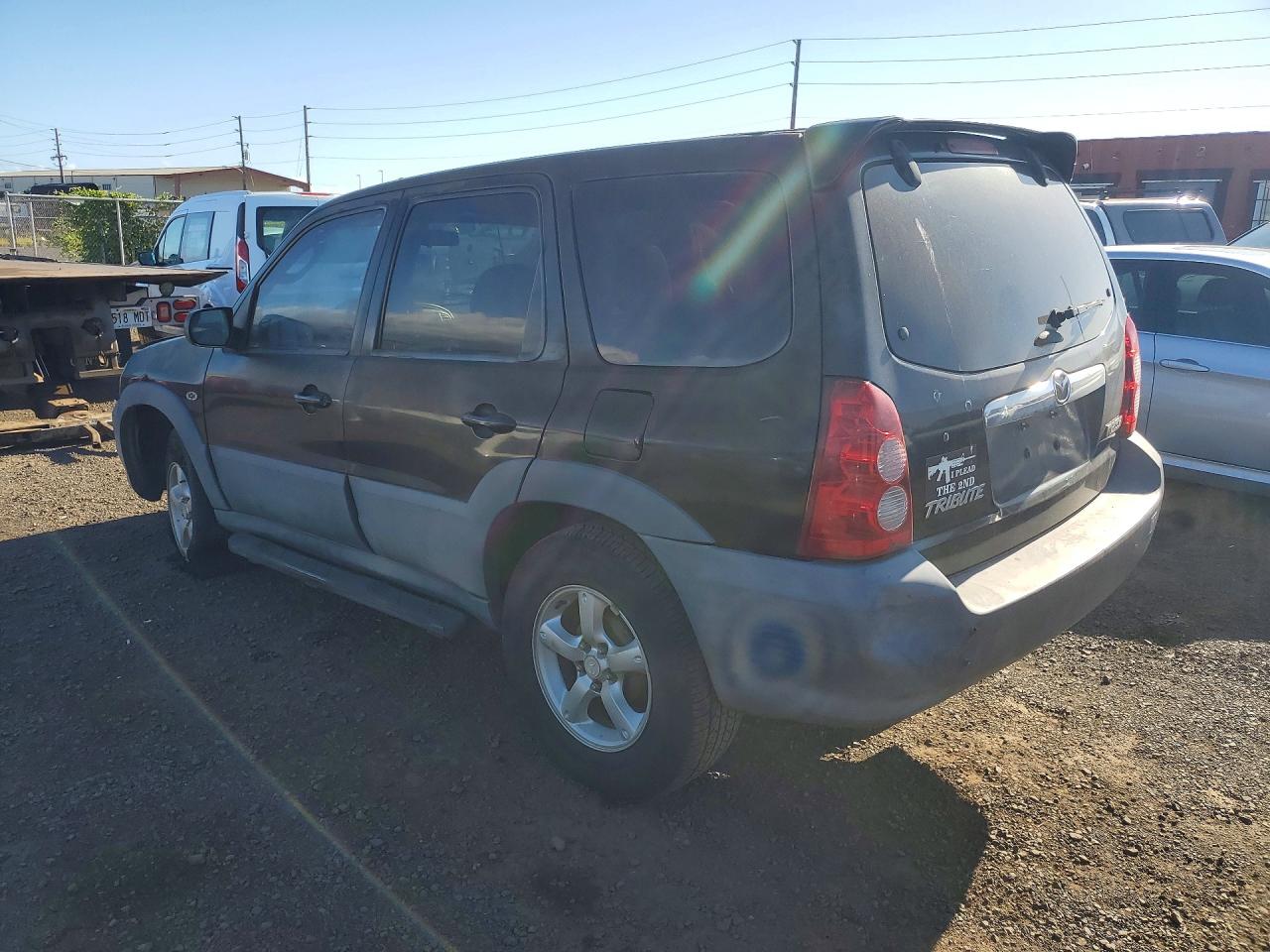 2006 Mazda Tribute I Black vin: 4F2YZ02Z46KM04470