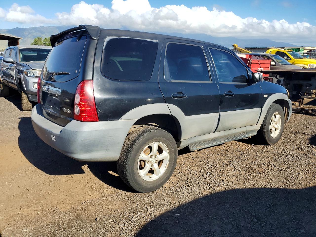 2006 Mazda Tribute I Black vin: 4F2YZ02Z46KM04470