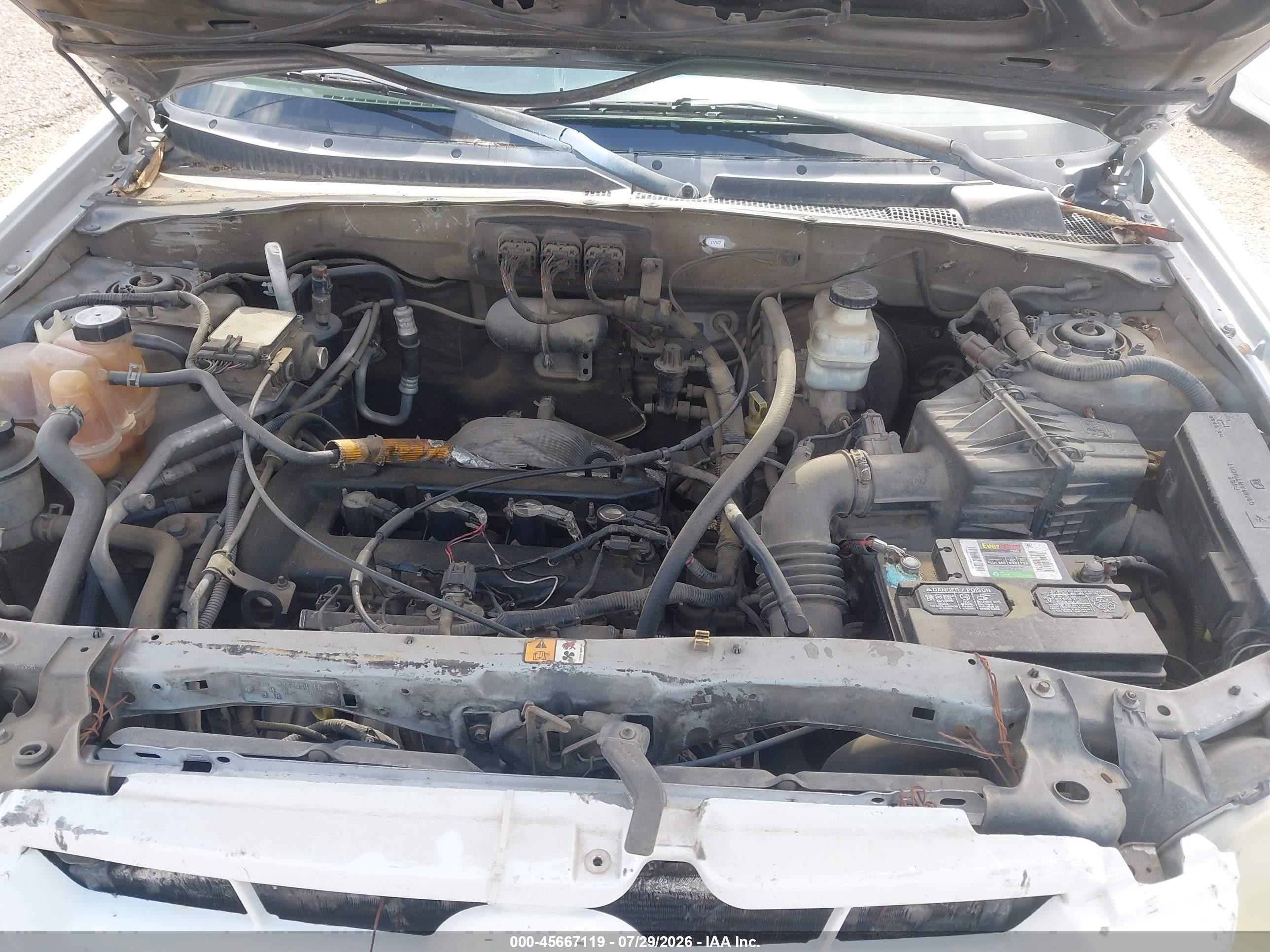 2006 Mazda Tribute I White vin: 4F2YZ02ZX6KM23539
