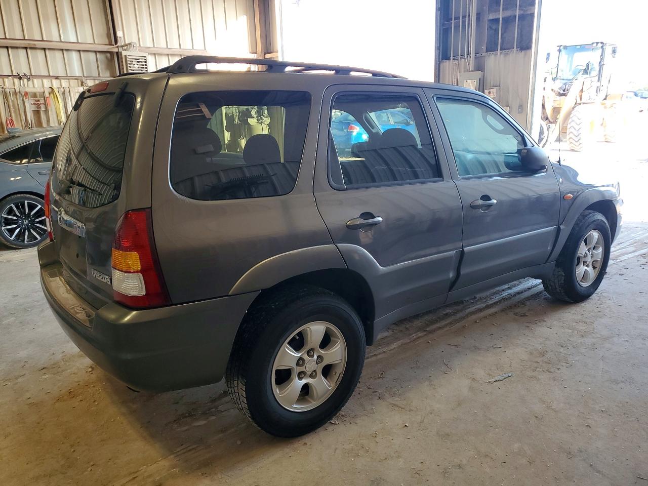 2004 Mazda Tribute Lx Серый vin: 4F2YZ04104KM17365