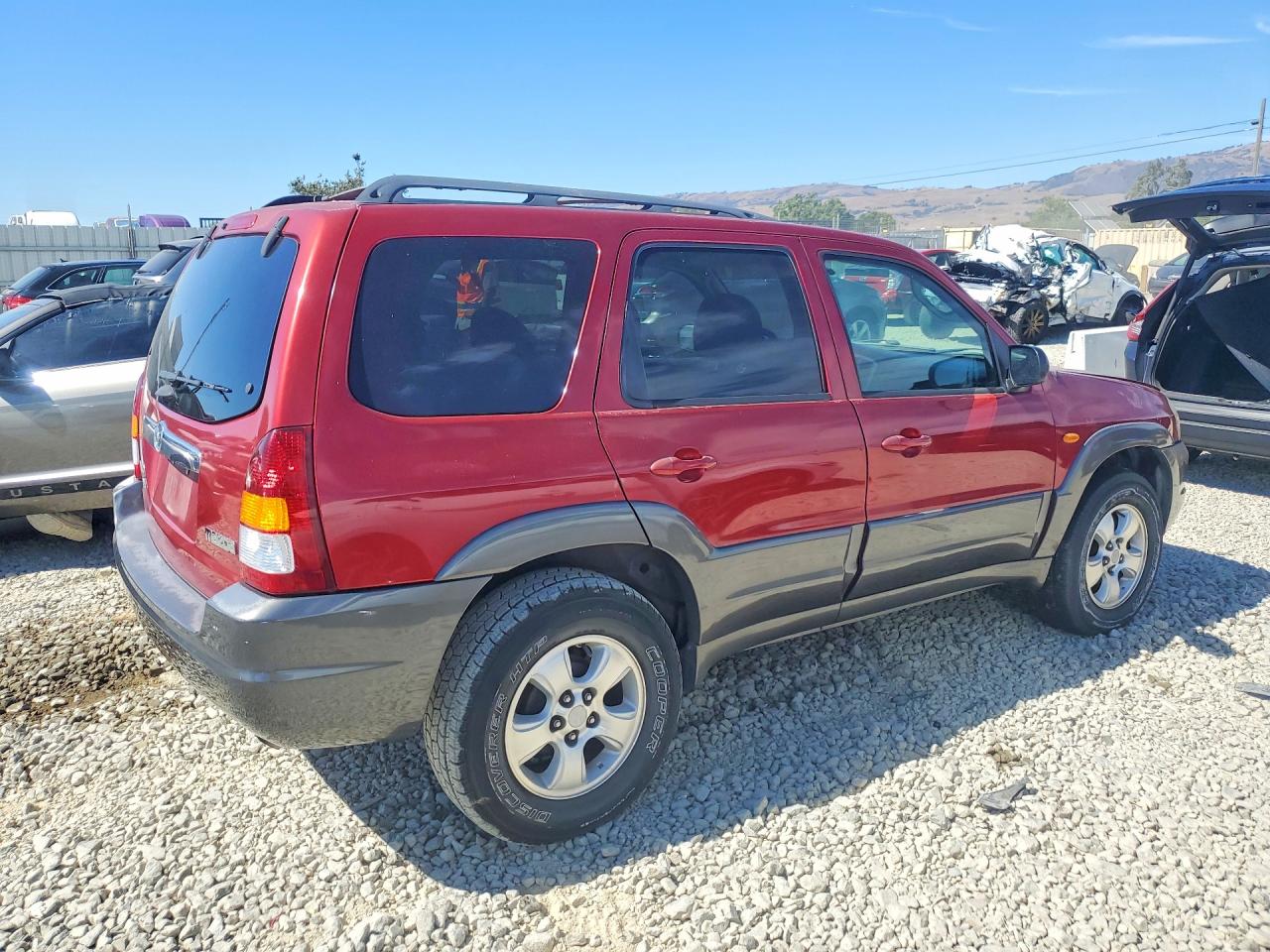 2003 Mazda Tribute Lx Red vin: 4F2YZ04123KM12313