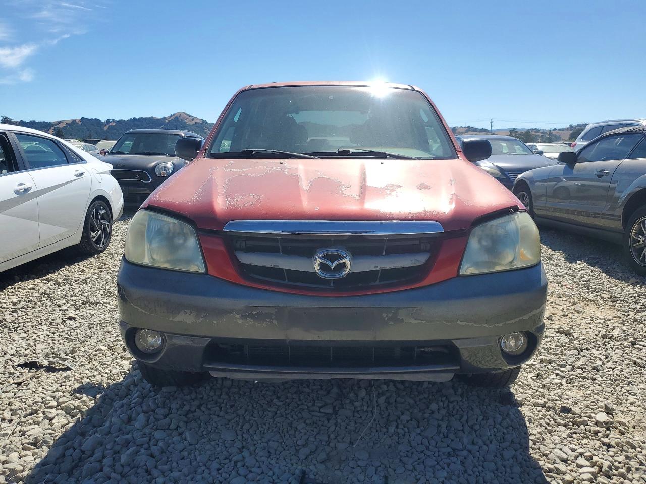 2003 Mazda Tribute Lx Red vin: 4F2YZ04123KM12313