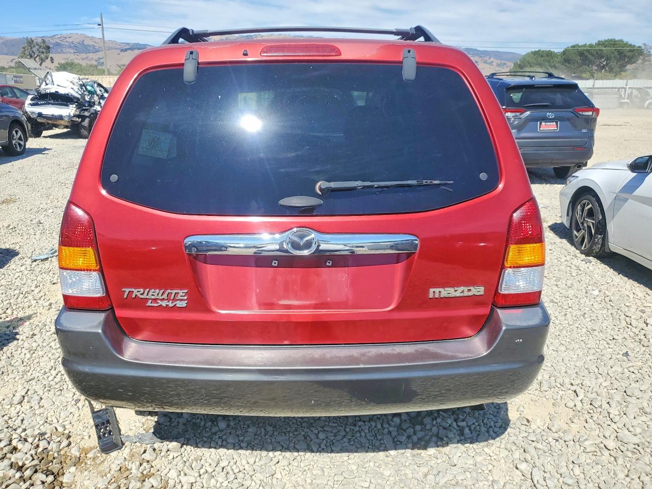2003 Mazda Tribute Lx Red vin: 4F2YZ04123KM12313