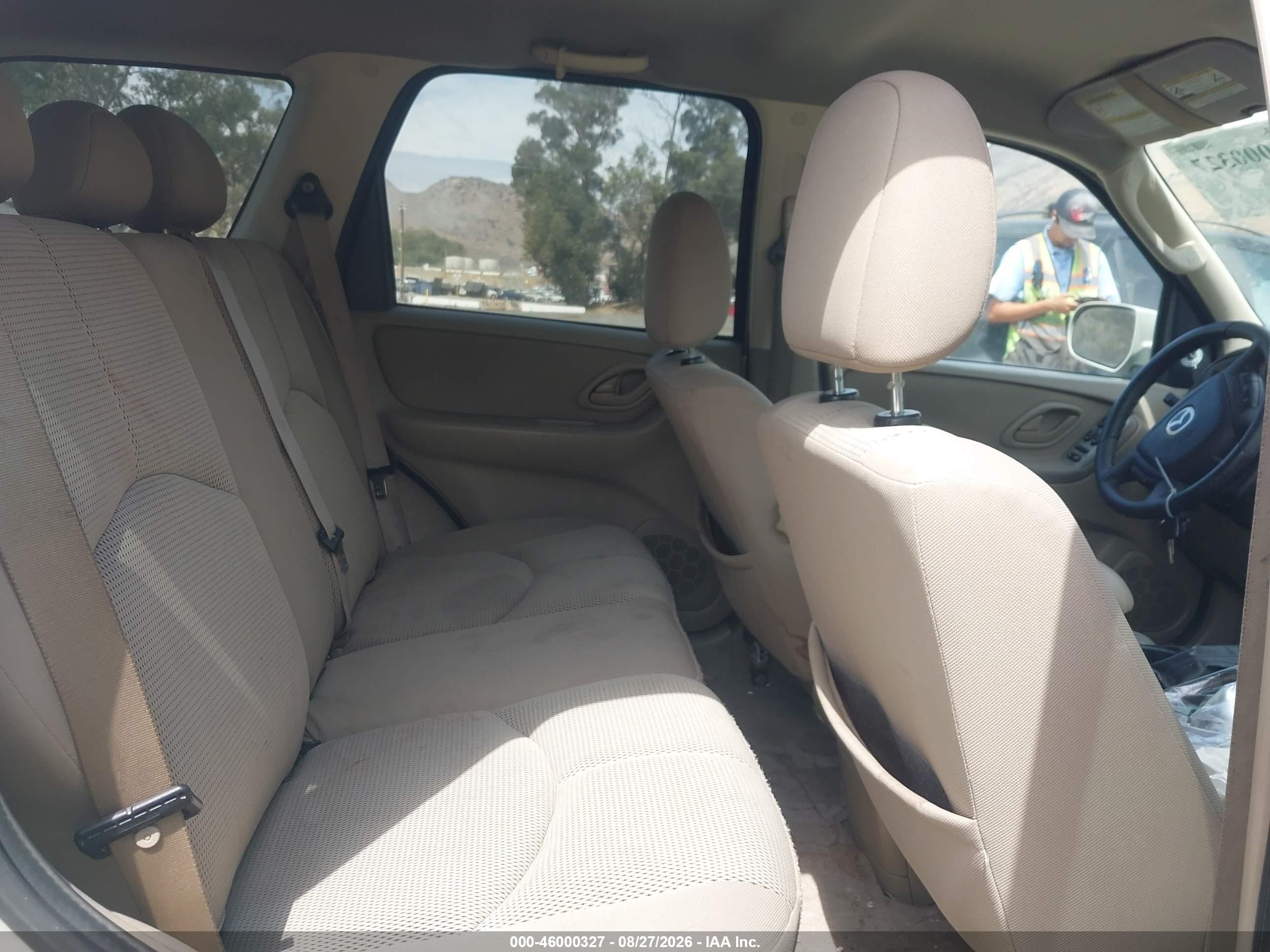 2006 Mazda Tribute S Silver vin: 4F2YZ04126KM03289