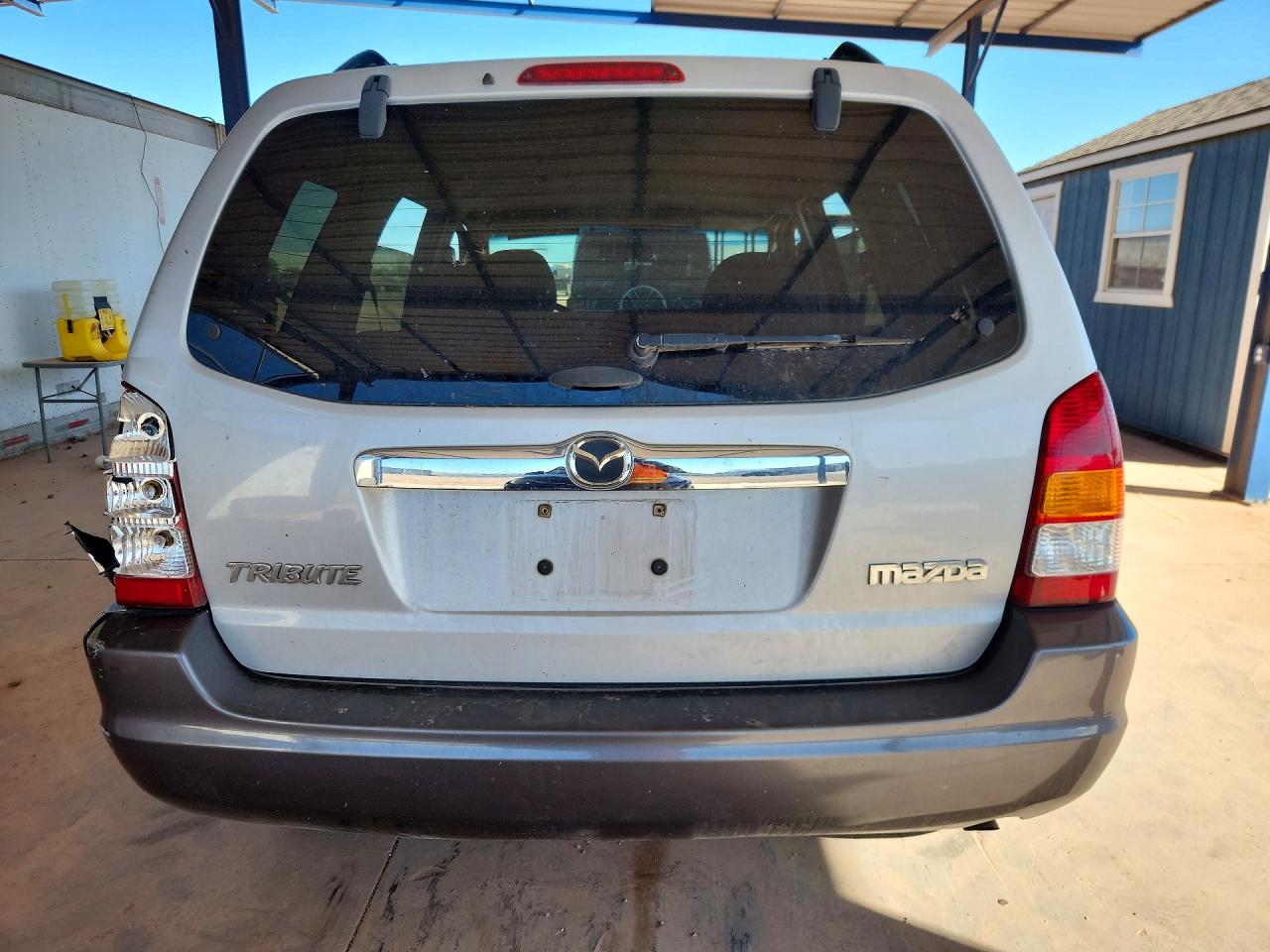 2004 Mazda Tribute Lx Серый vin: 4F2YZ04134KM26772
