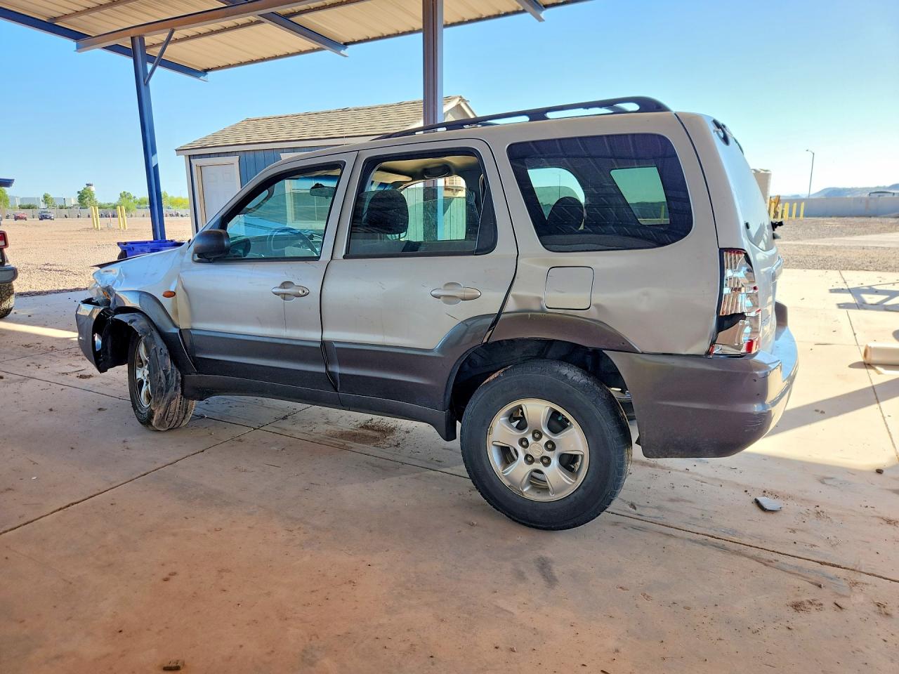 2004 Mazda Tribute Lx Серый vin: 4F2YZ04134KM26772