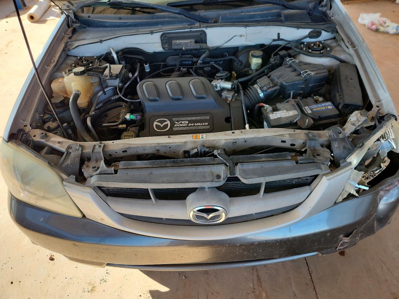 2004 Mazda Tribute Lx Серый vin: 4F2YZ04134KM26772