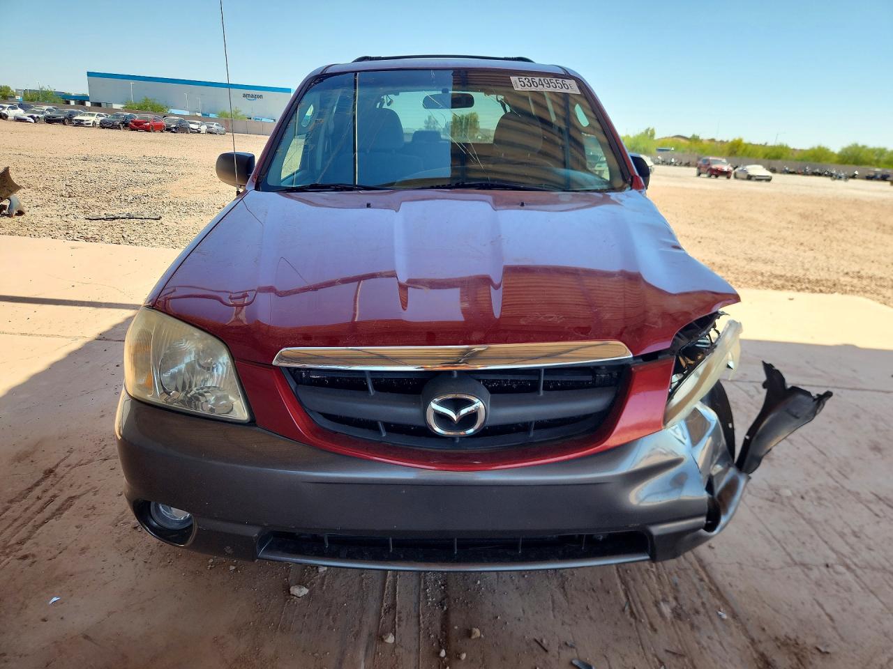 2004 Mazda Tribute Lx Красный vin: 4F2YZ04154KM24926