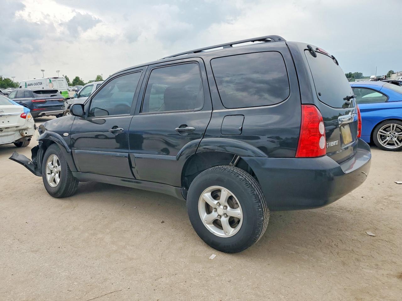 2006 Mazda Tribute S Black vin: 4F2YZ04156KM32382