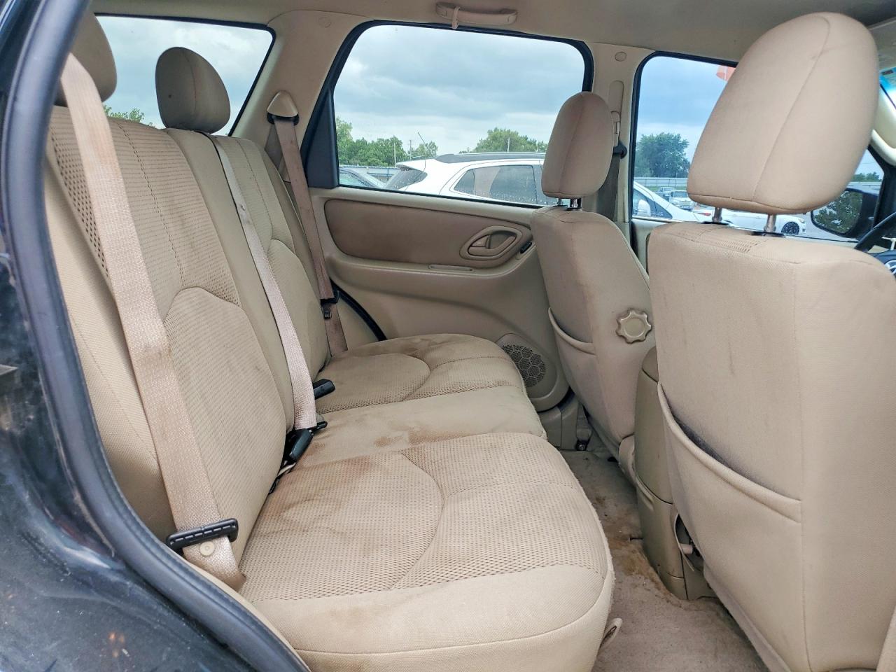 2006 Mazda Tribute S Black vin: 4F2YZ04156KM32382