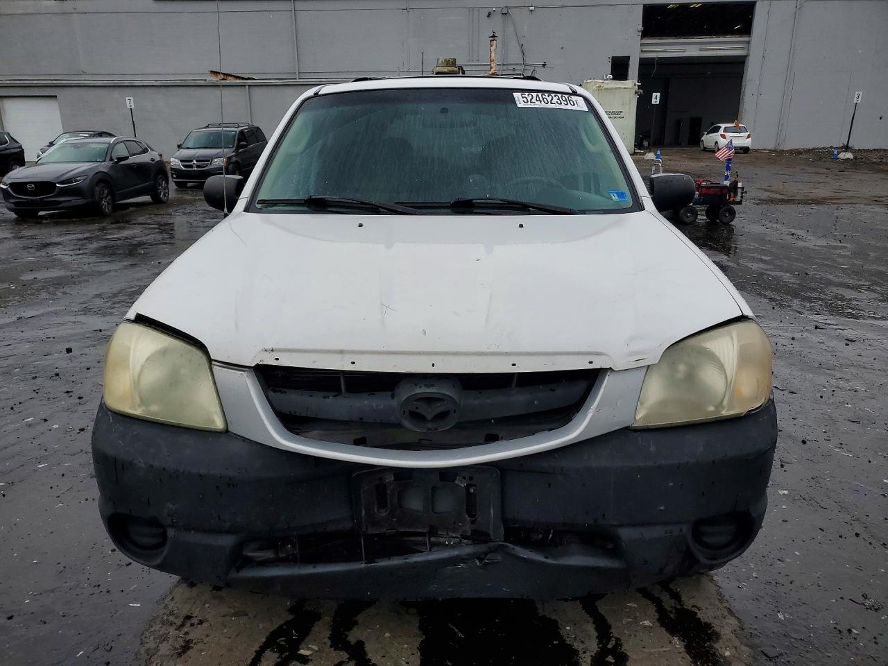 2003 Mazda Tribute Lx White vin: 4F2YZ04163KM39742