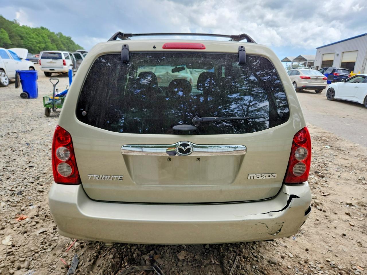 2006 Mazda Tribute S Бежевый vin: 4F2YZ04186KM10022