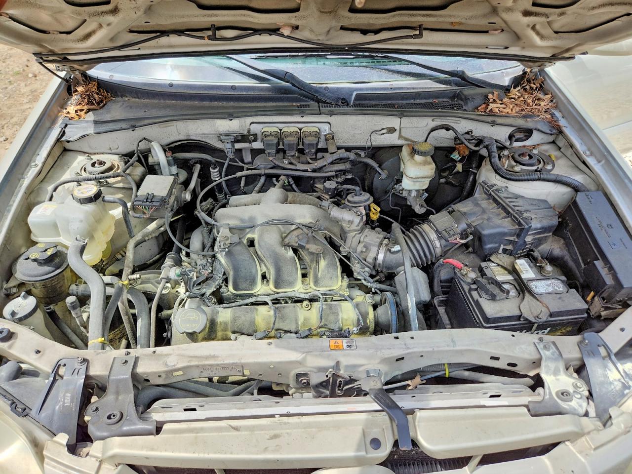 2006 Mazda Tribute S Бежевый vin: 4F2YZ04186KM10022
