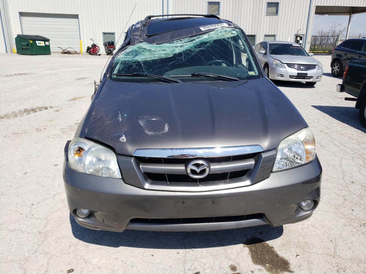 2005 Mazda Tribute S Gray vin: 4F2YZ06135KM26866
