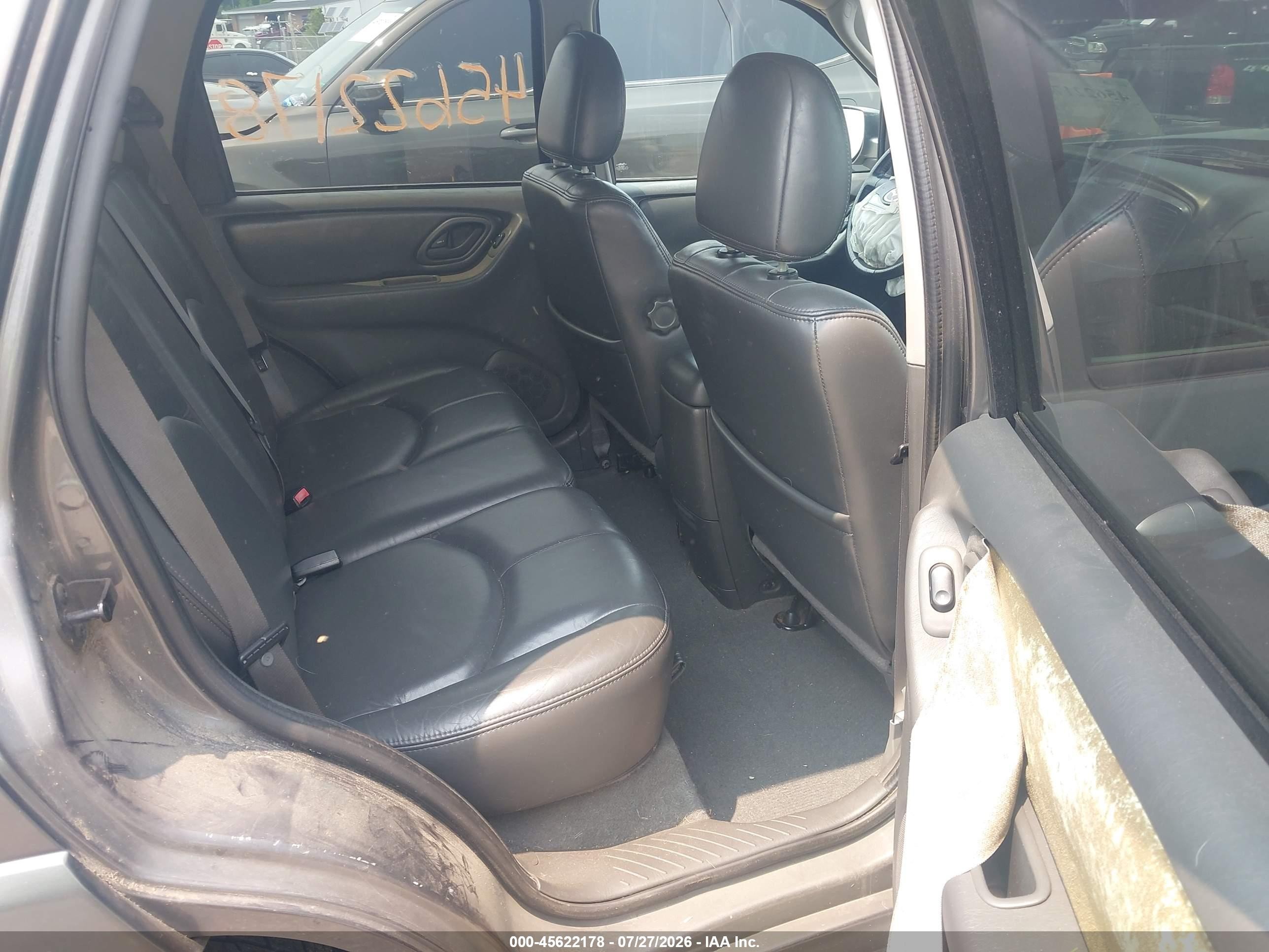 2005 Mazda Tribute S Gray vin: 4F2YZ06155KM04979